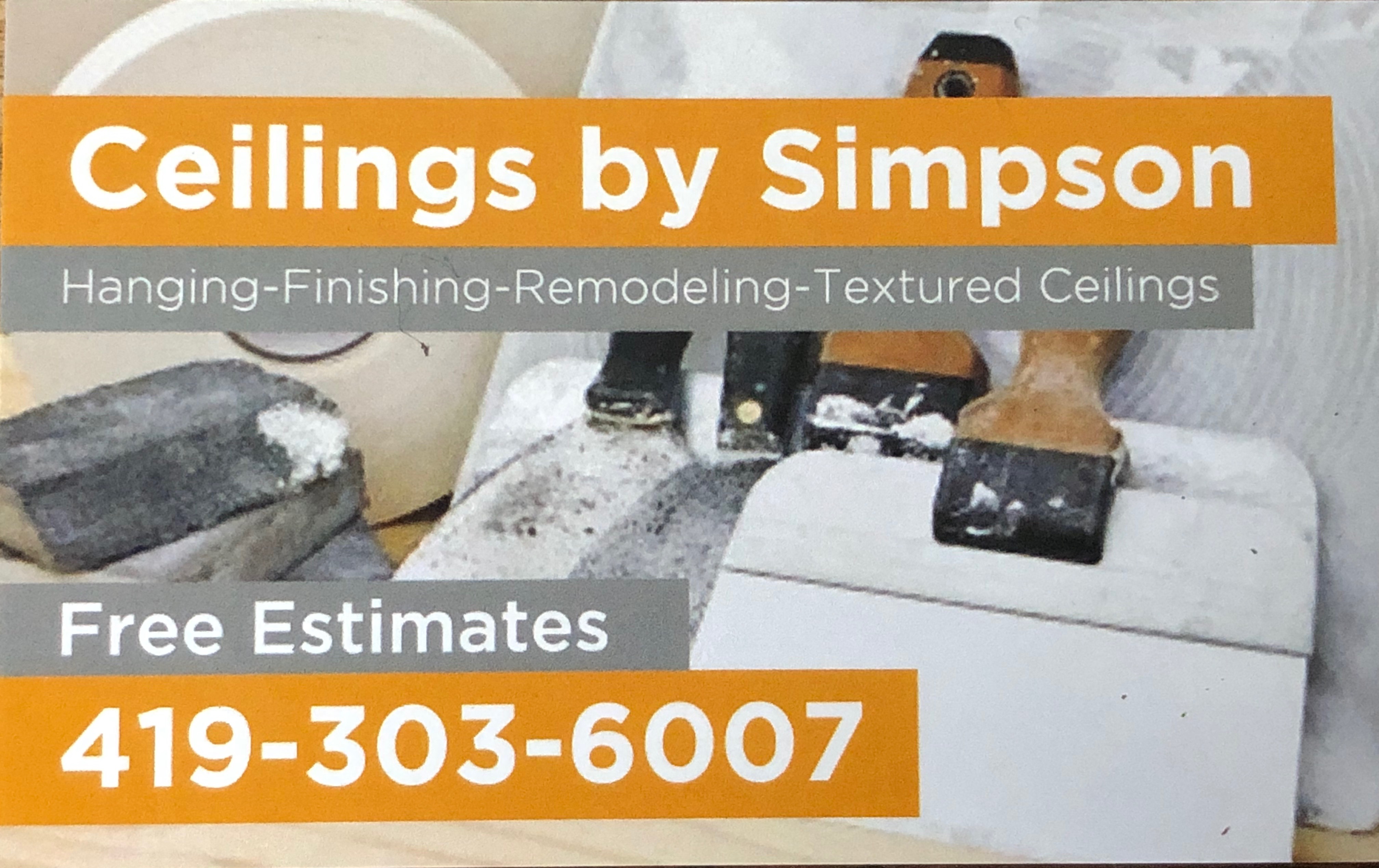 Ceilings by Simpson1 logo