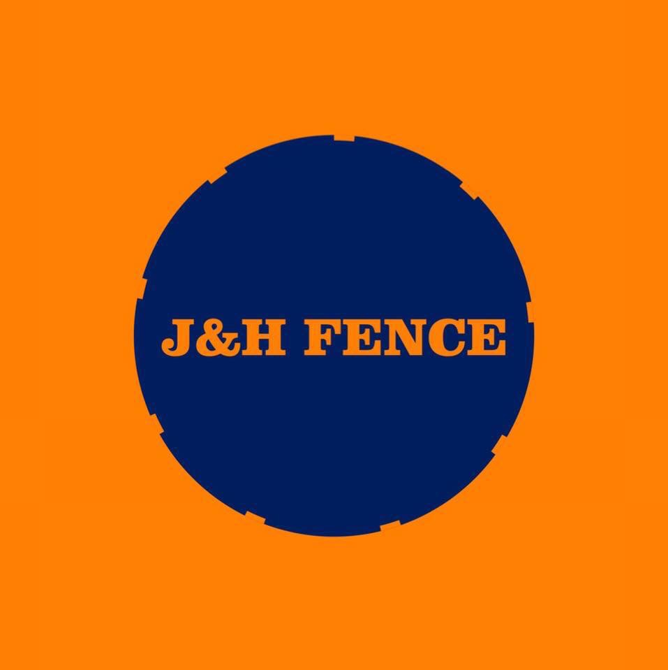 J&H FENCE logo
