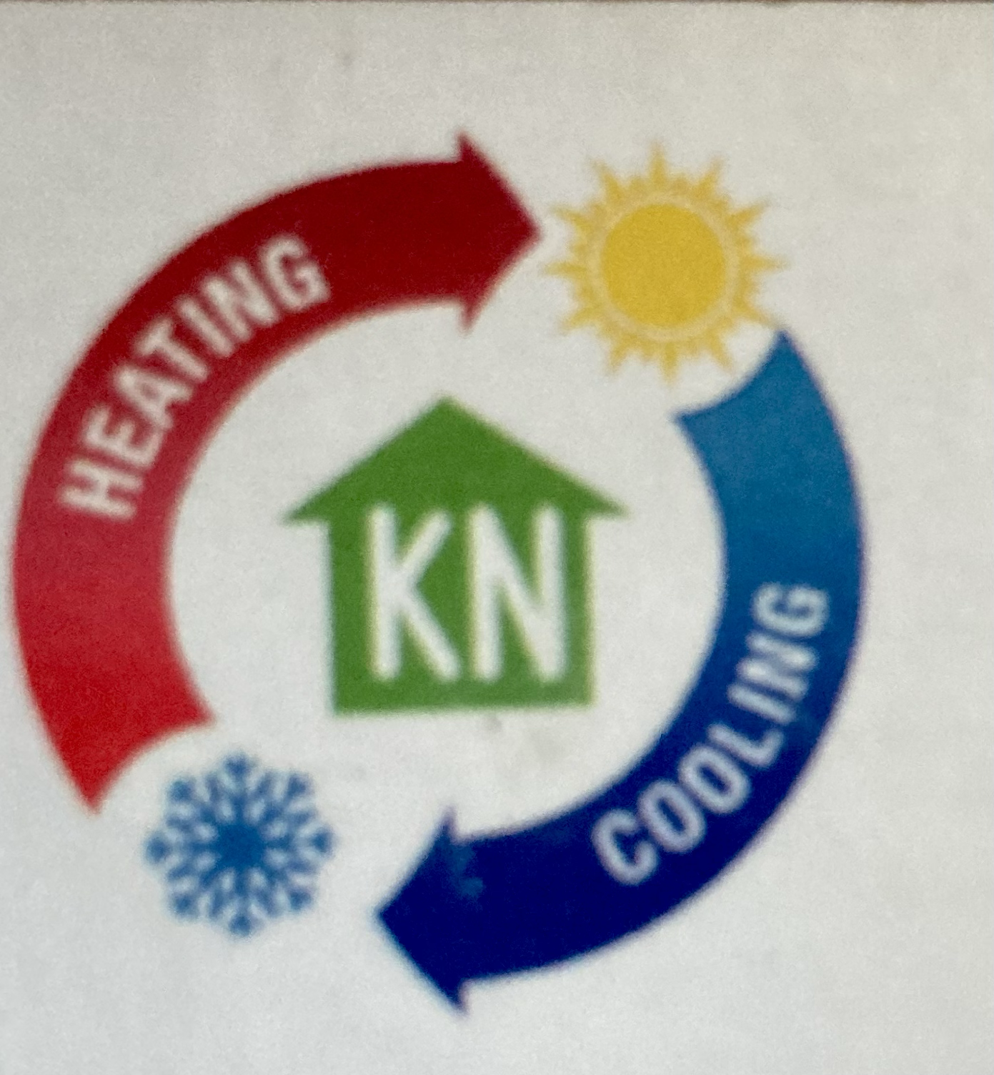 K.N. Heating and Cooling logo