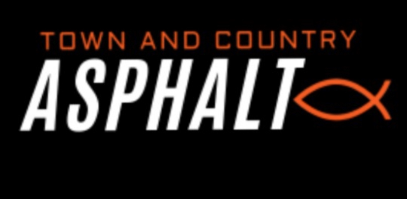 Town and country asphalt paving logo