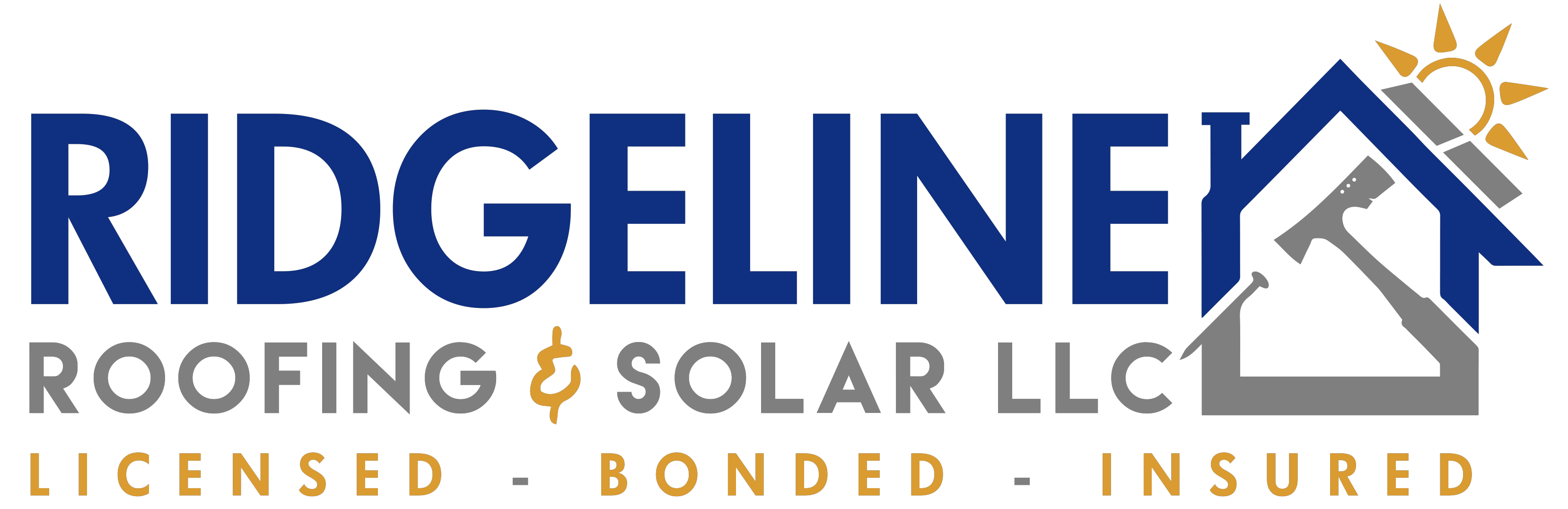 Logo for Ridgeline Roofing and Solar