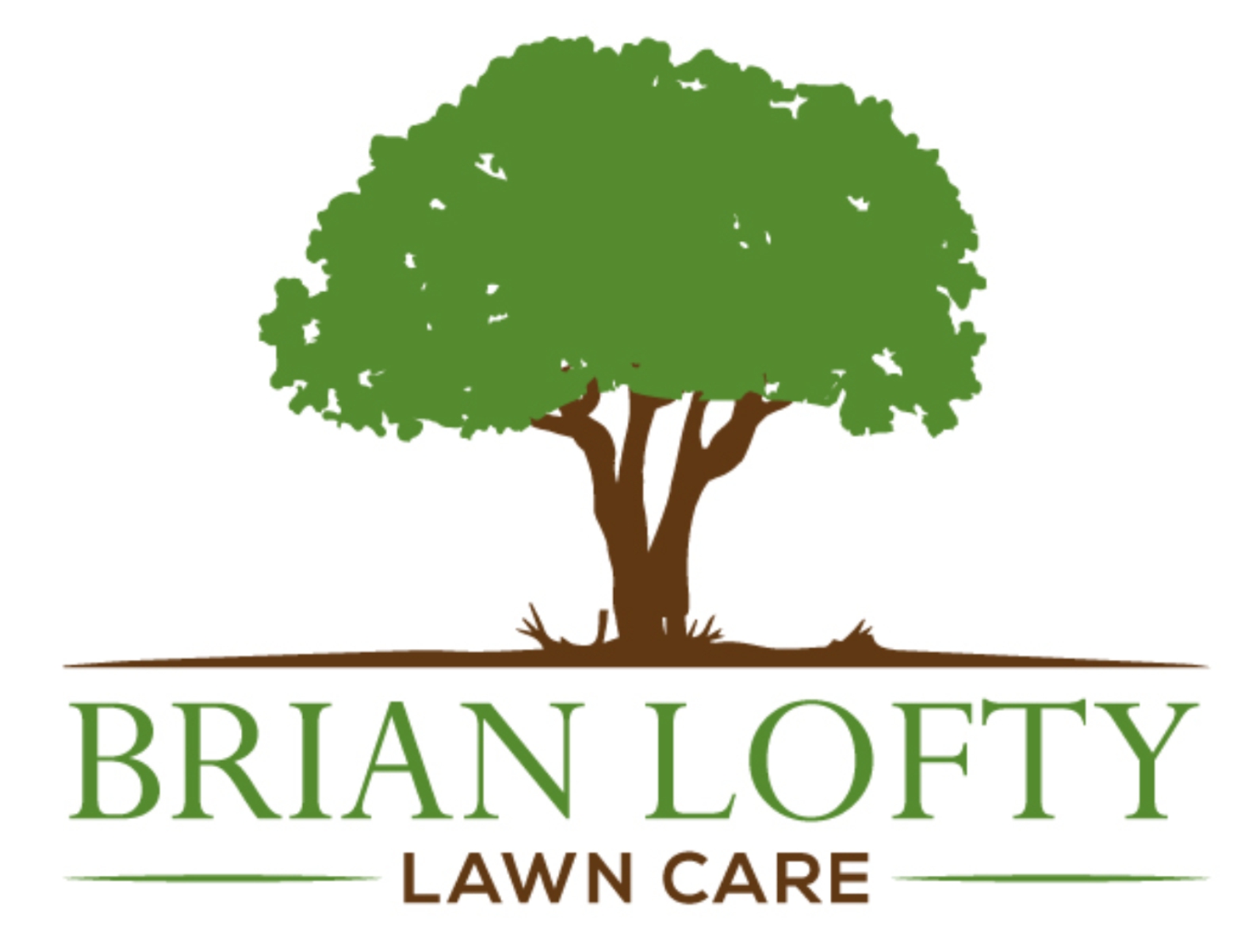 Brian Lofty Lawn Care logo