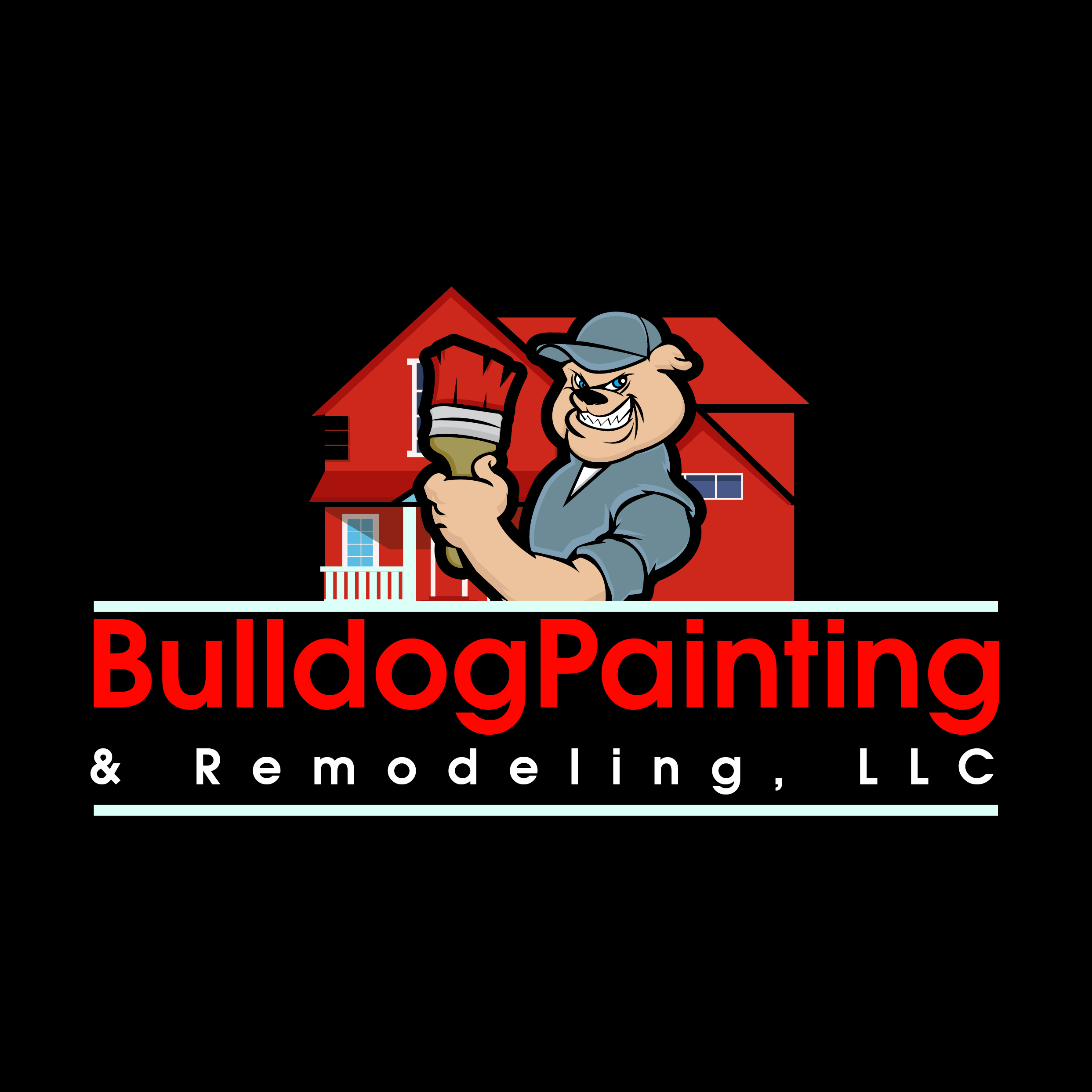 Bulldog painting & Remodeling logo