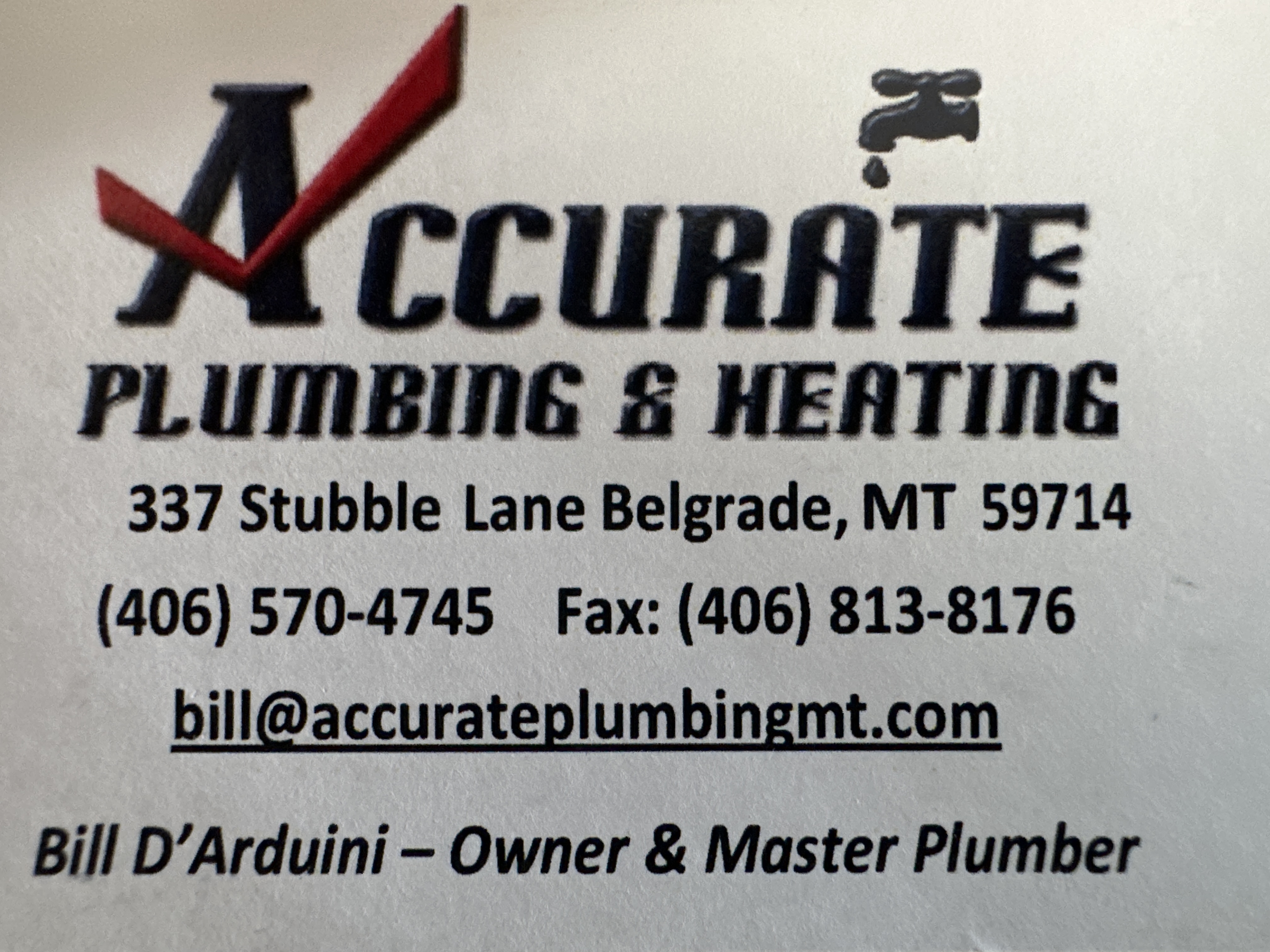 Accurate Plumbing and Heating, LLC logo