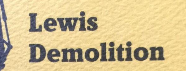 Avatar for Lewis Demolition