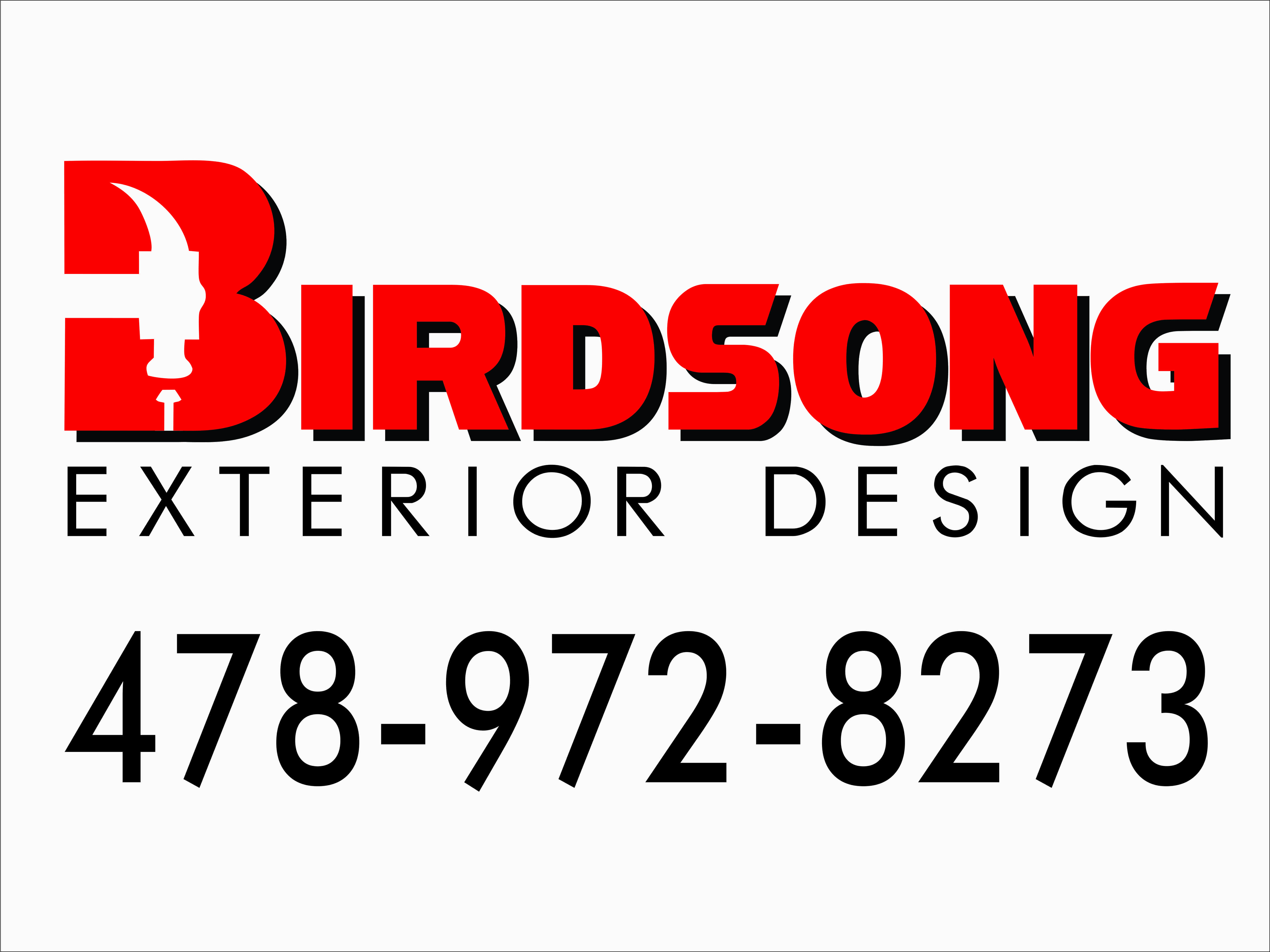 Birdsong Exterior Design logo