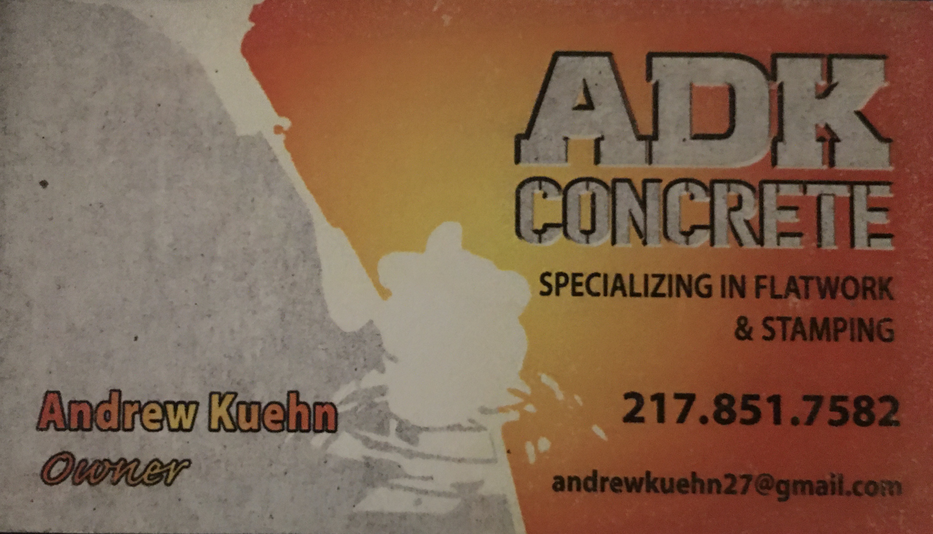 A.D.K. Conecrete logo