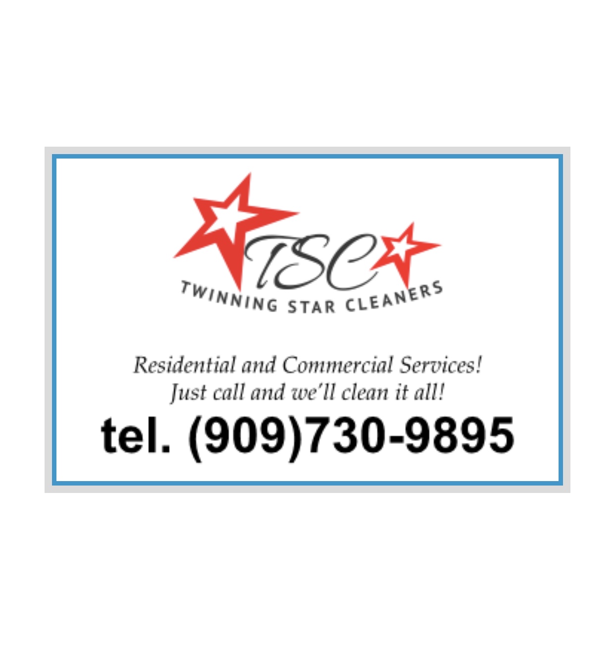 Logo for Twinning Star Cleaners