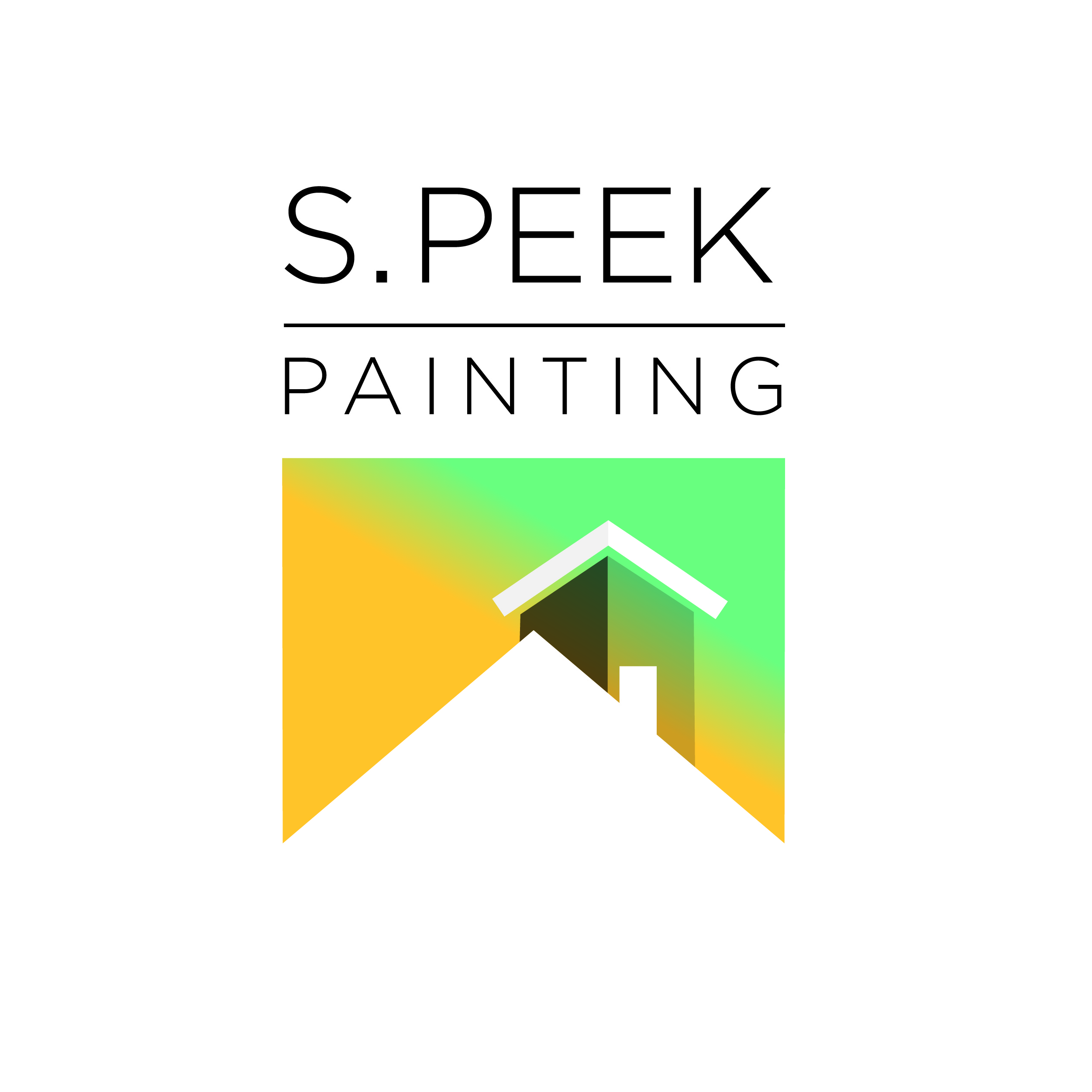 S. Peek Painting logo