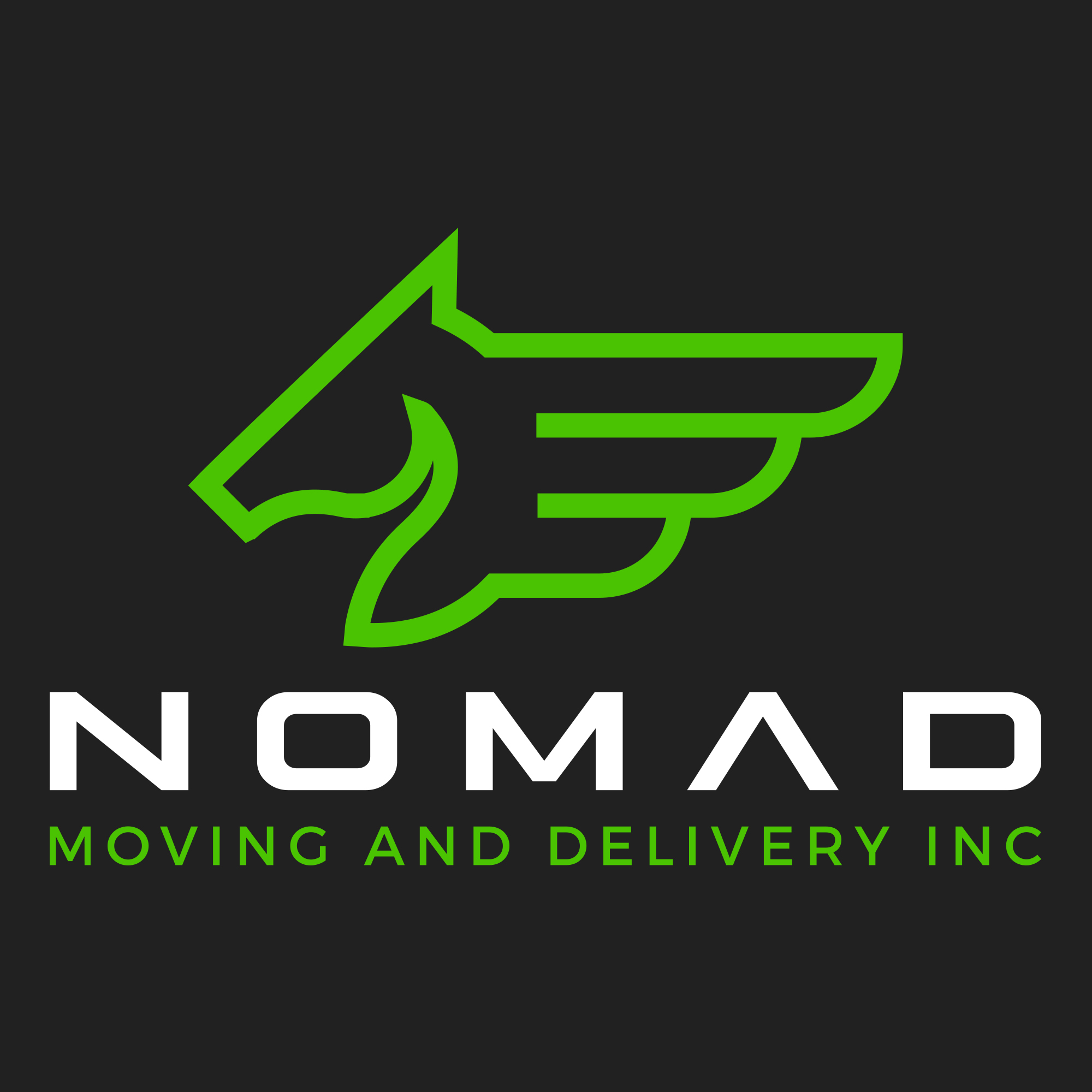 Nomad moving and delivery inc logo