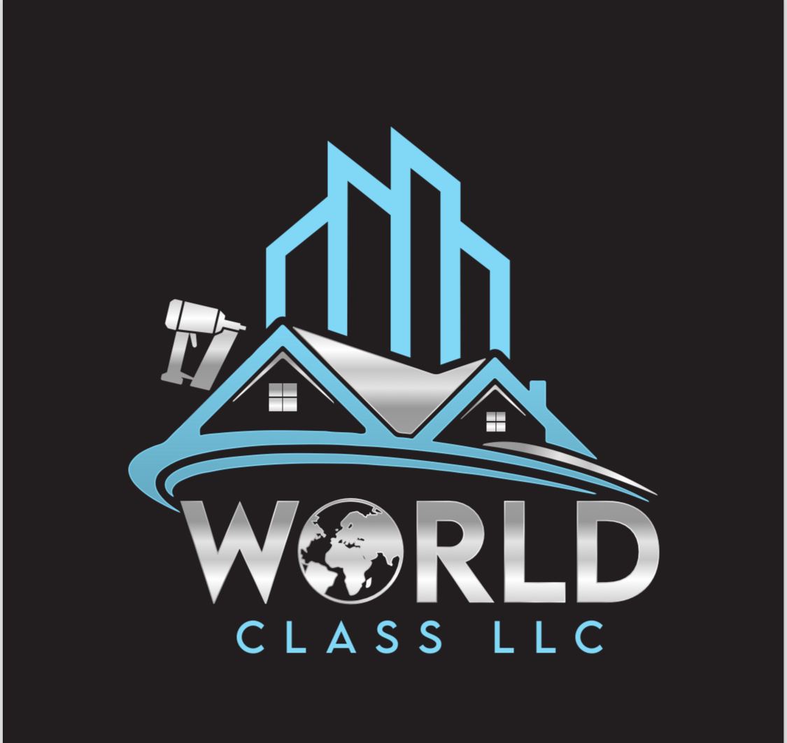 Logo for World Class Roofing