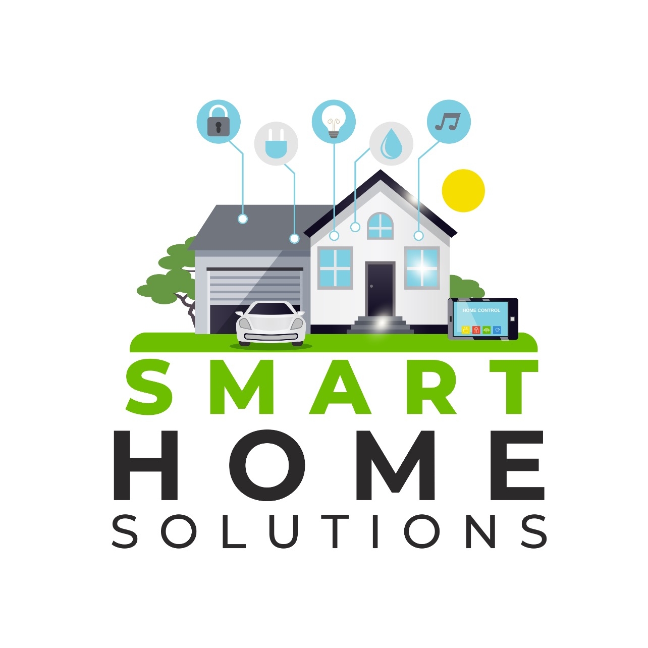 Logo for Smart Home Solutions