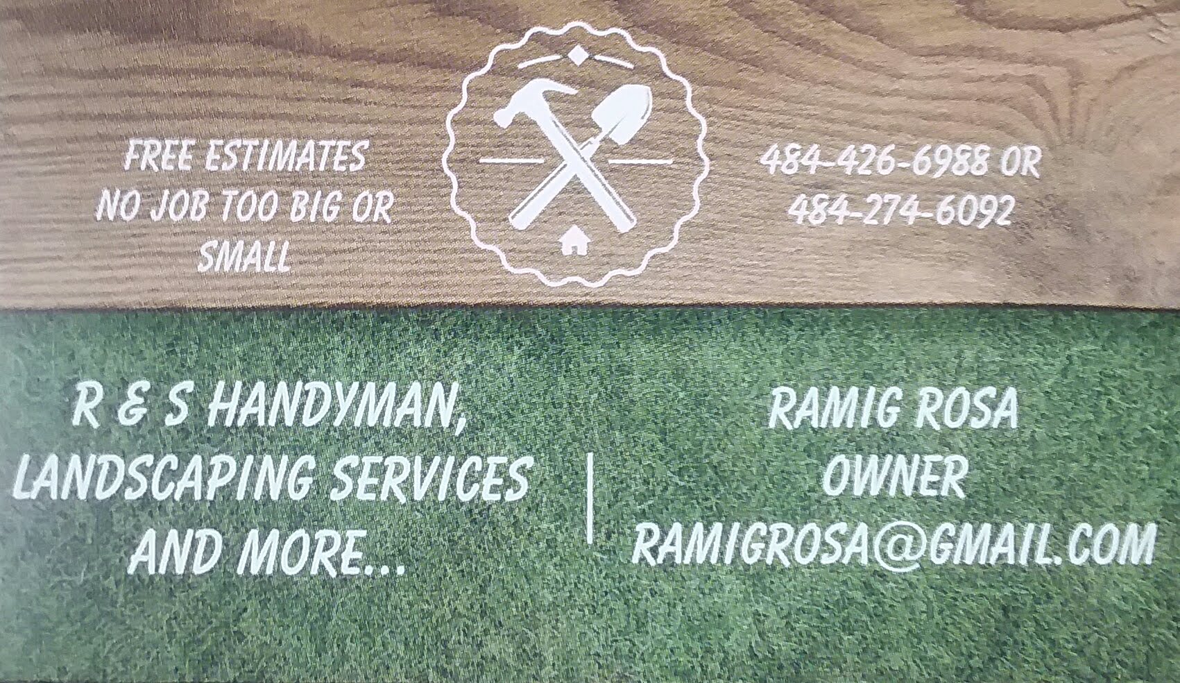 R&S Handyman and Landscaping Services logo