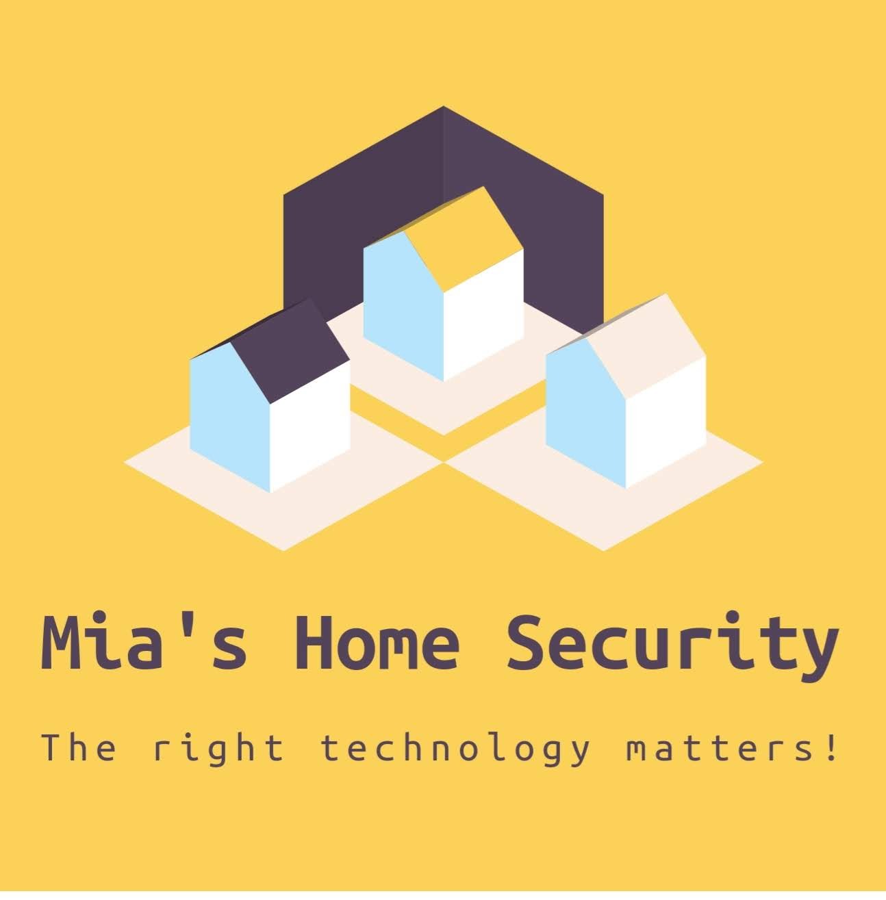 Mia's Home Security And Automation logo