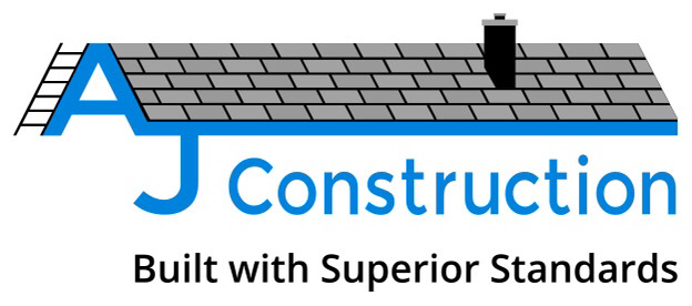 Aj construction company logo