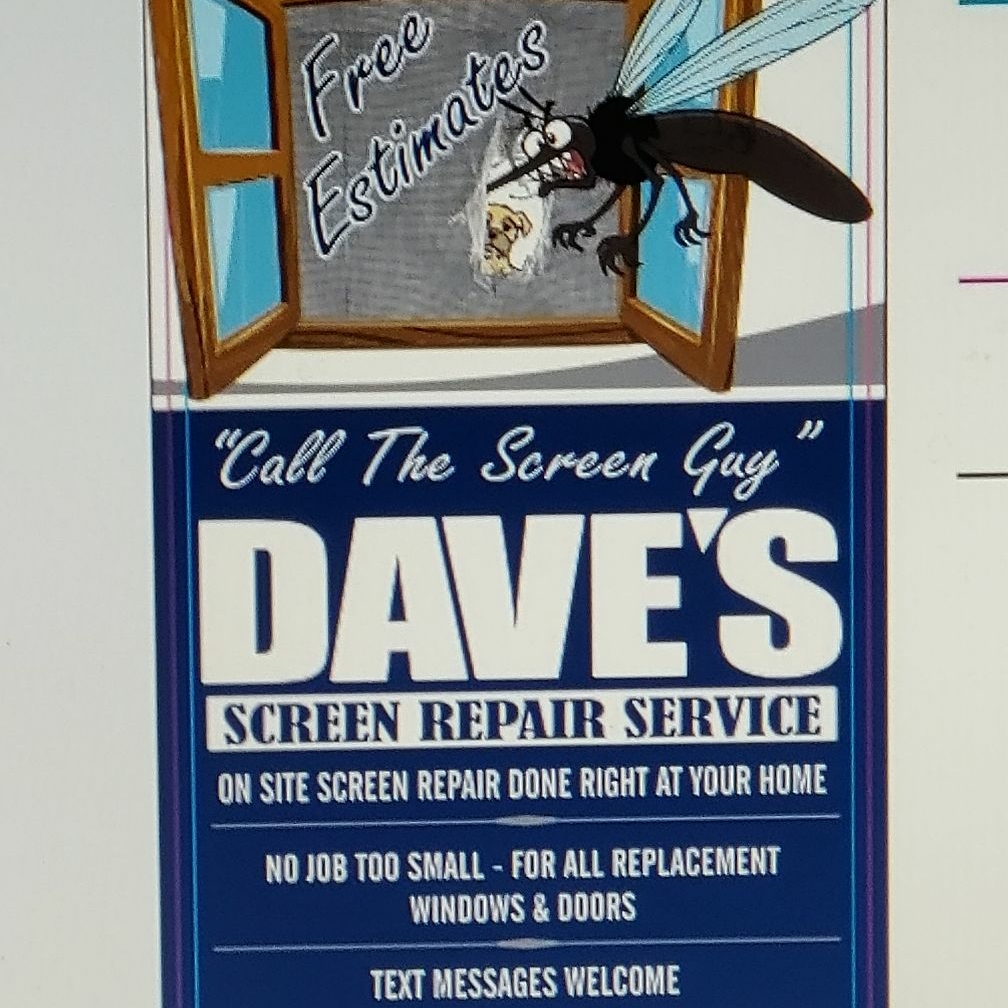 Dave's Screen Repair Service logo