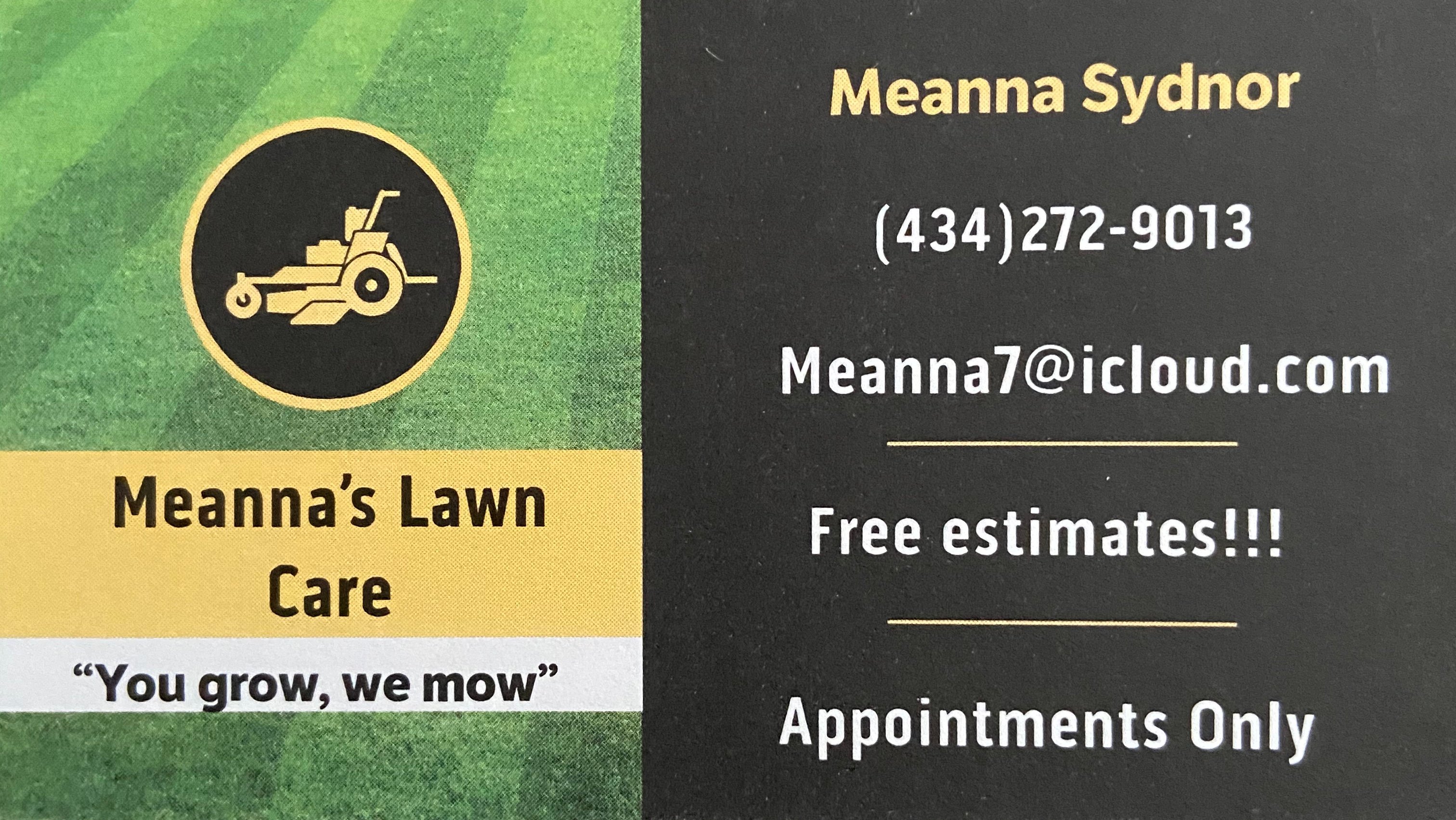 Avatar for Meannas Lawn Care