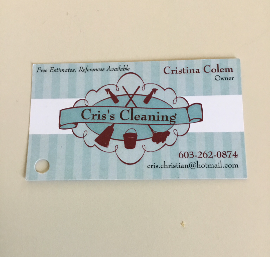 Cris's Cleaning logo