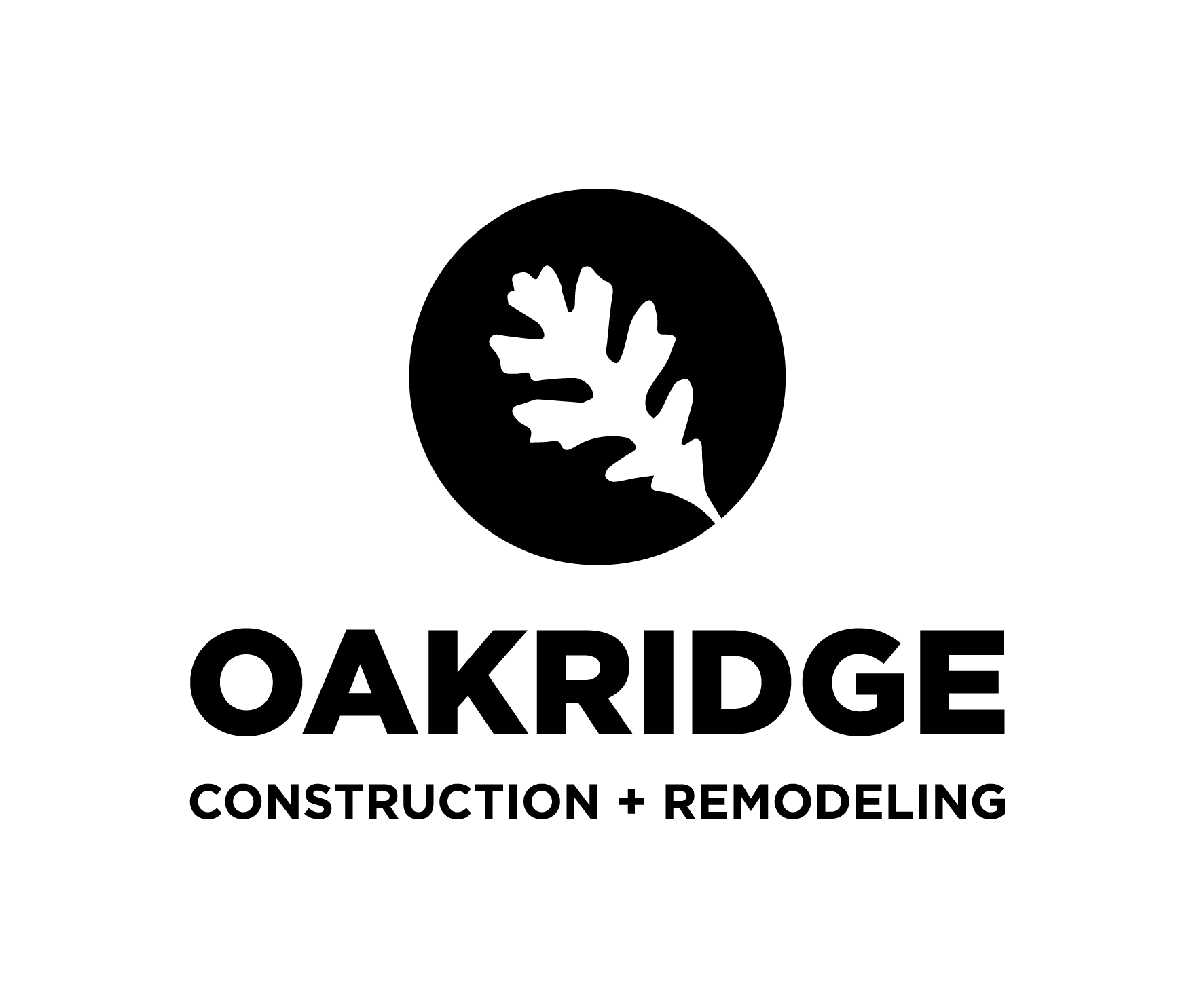 OakRidge Construction and Remodeling logo