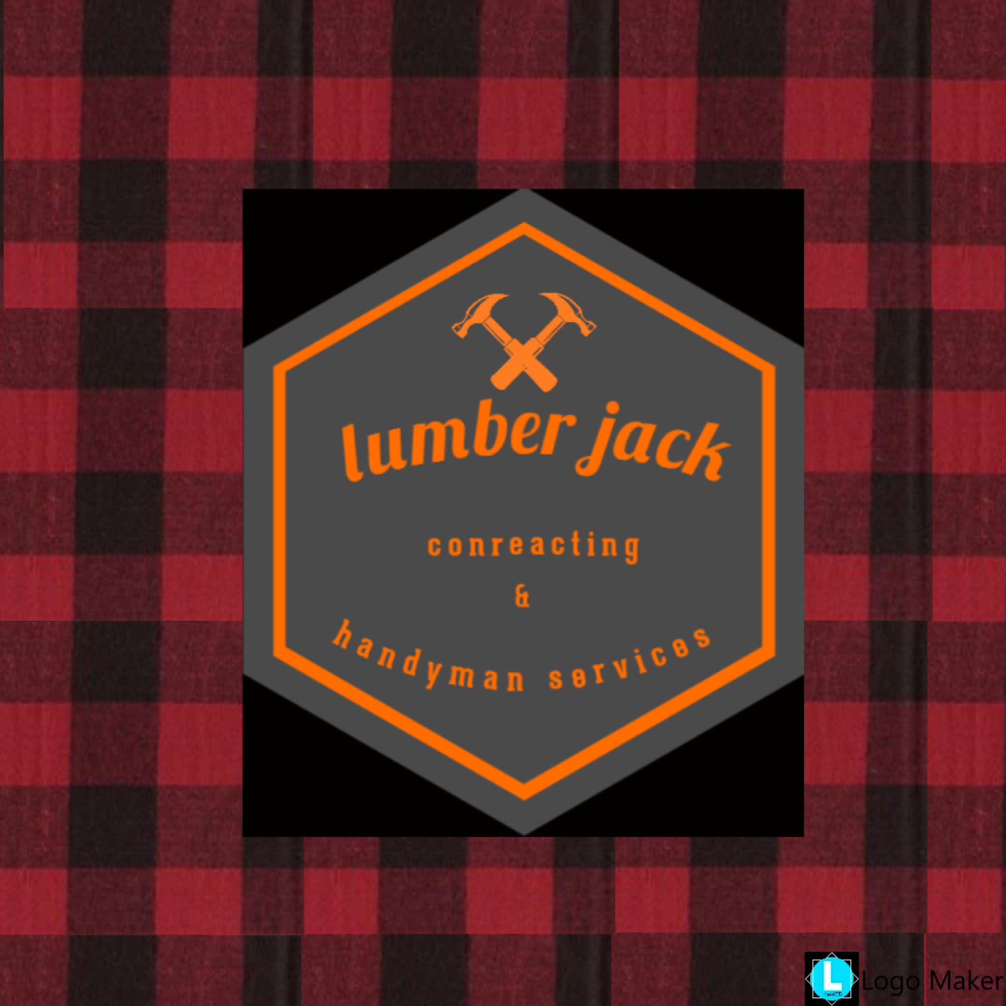 Lumber Jack contracting and handyman services logo