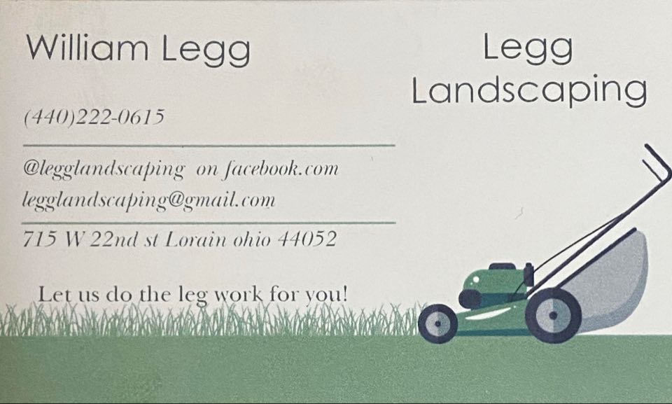 Legg landscaping logo
