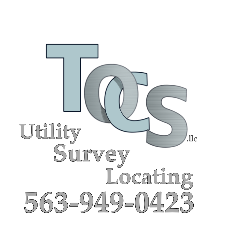 T.O.C.S. Utility Survey Locating logo