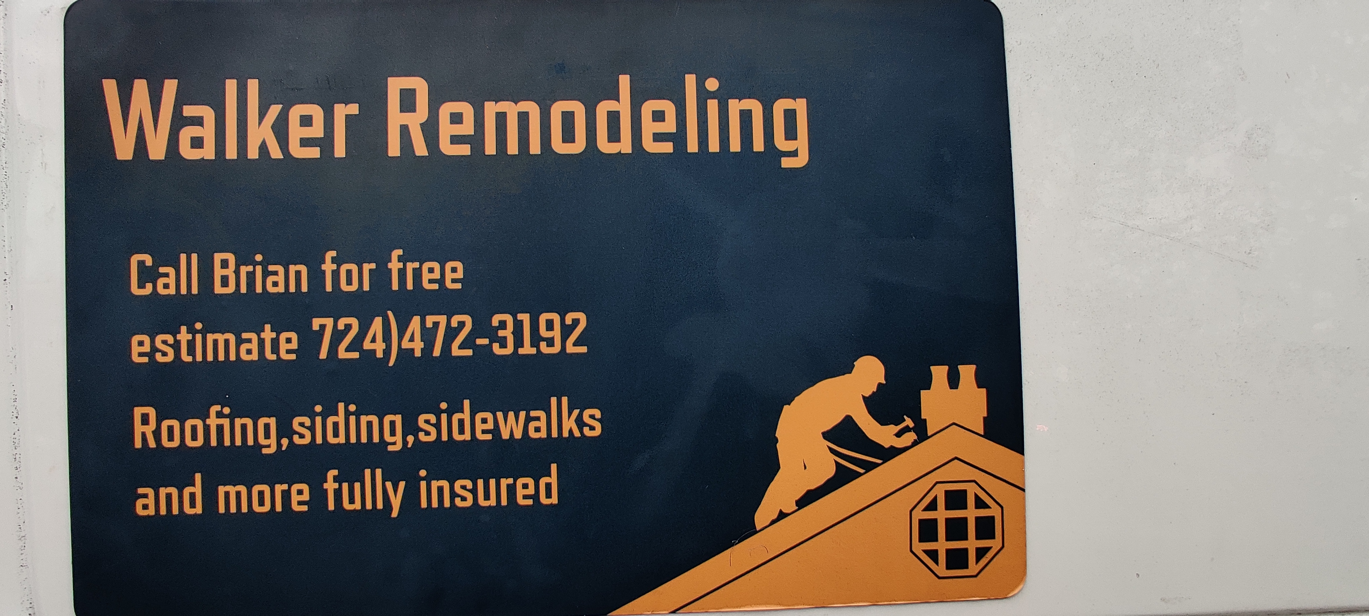 Walker remodeling logo