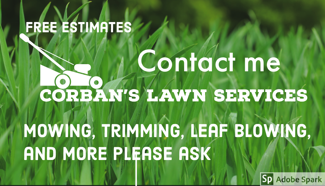 Corbans lawn care logo