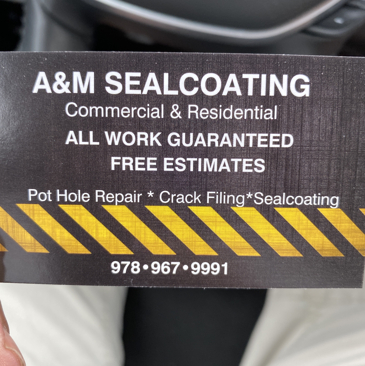 A&M Sealcoating logo