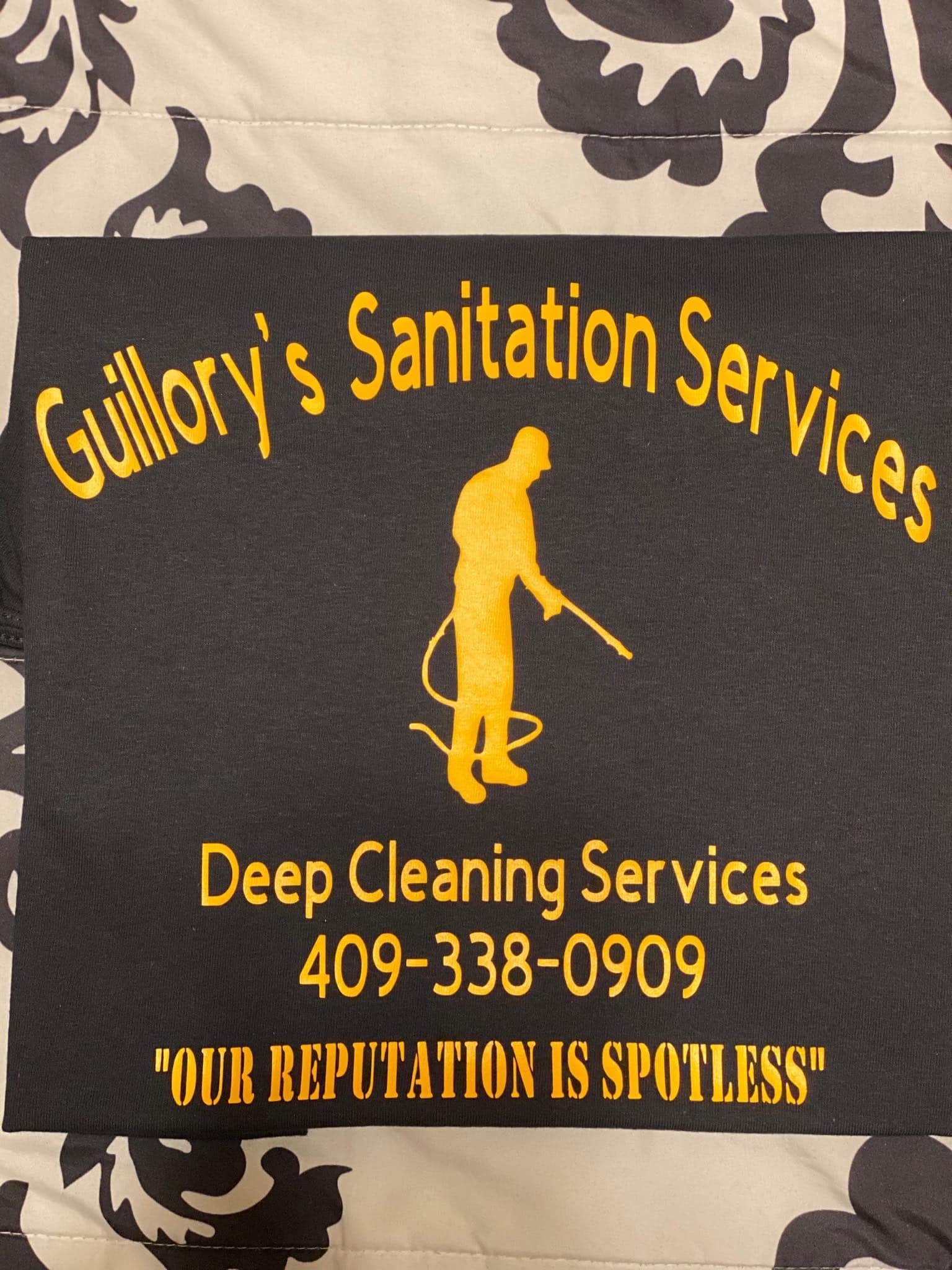 Logo for Guillory Sanitization Service