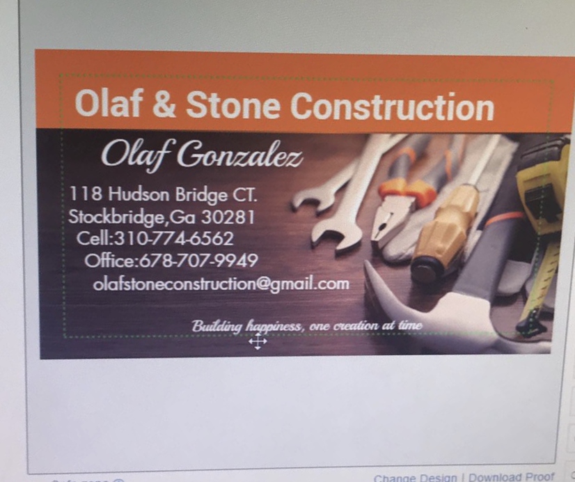 Olafs Stone & Construction Llc logo
