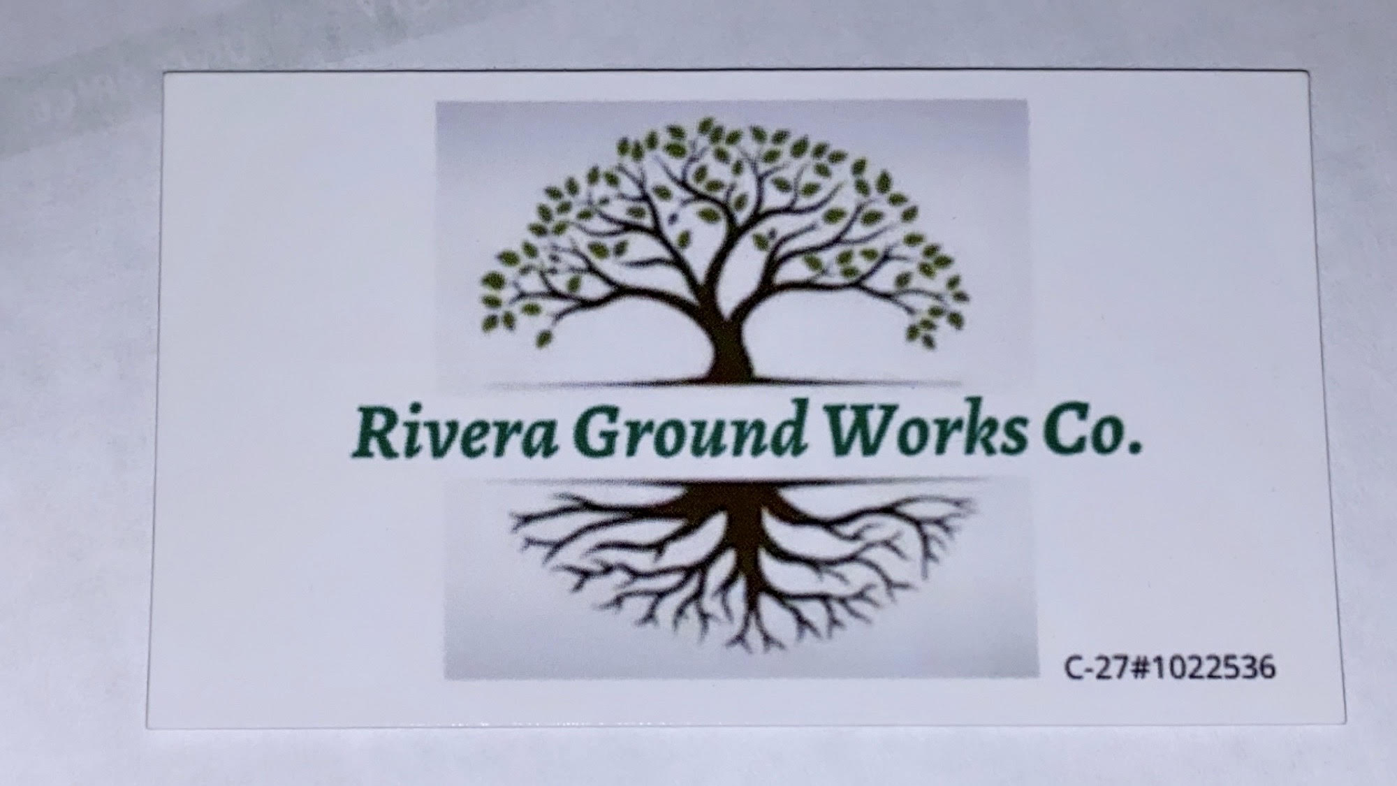 Rivera Ground Works logo