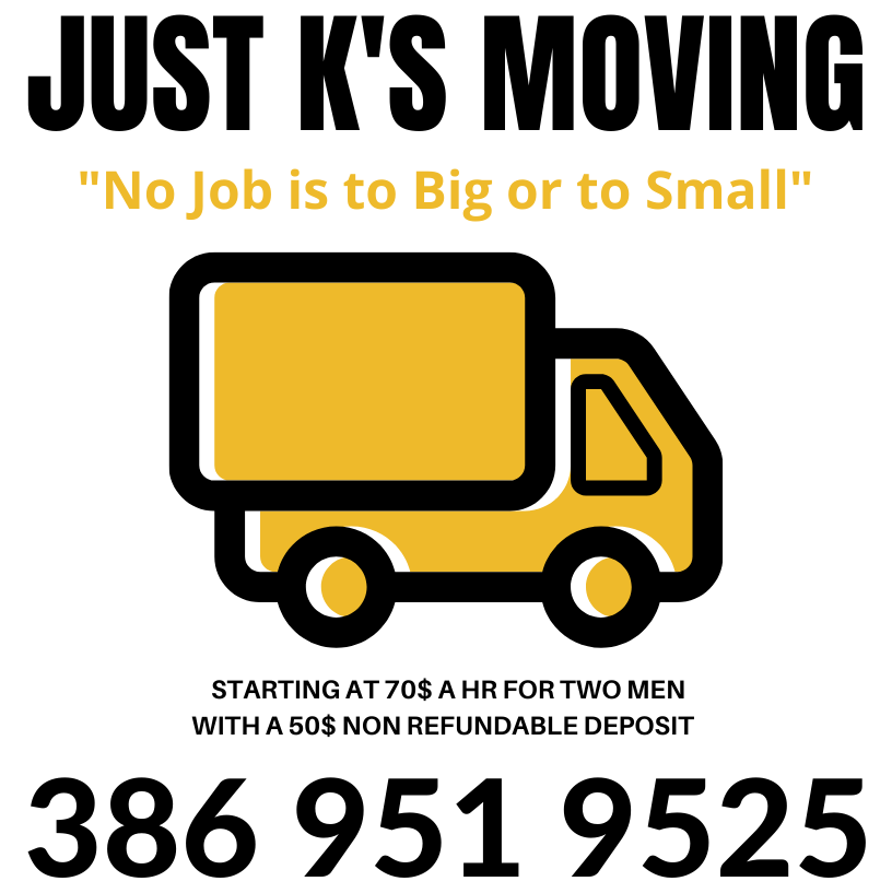 Just Ks Moving logo