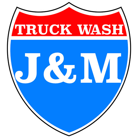 J & M Truck Wash logo