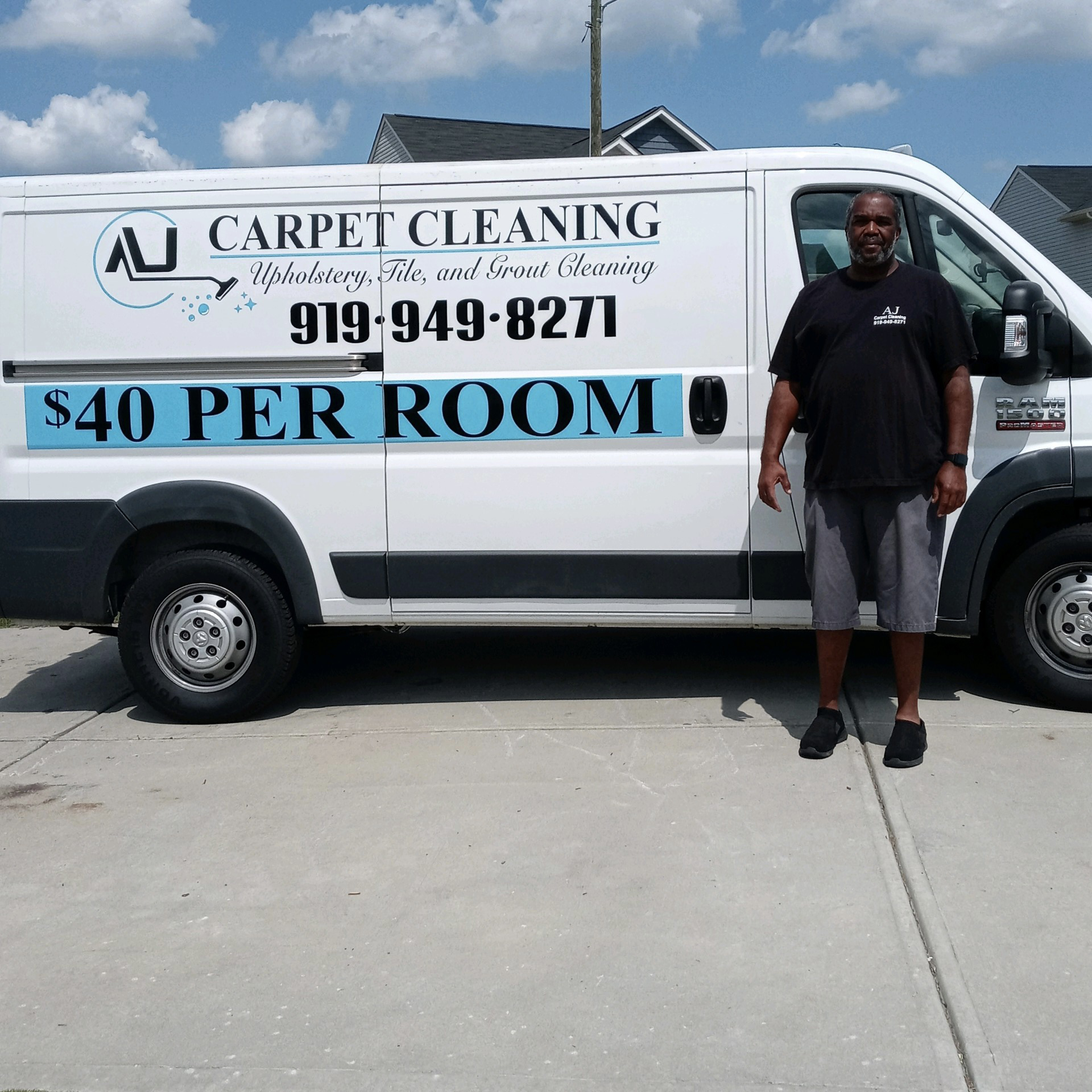 Logo for Aj Carpet Cleaning