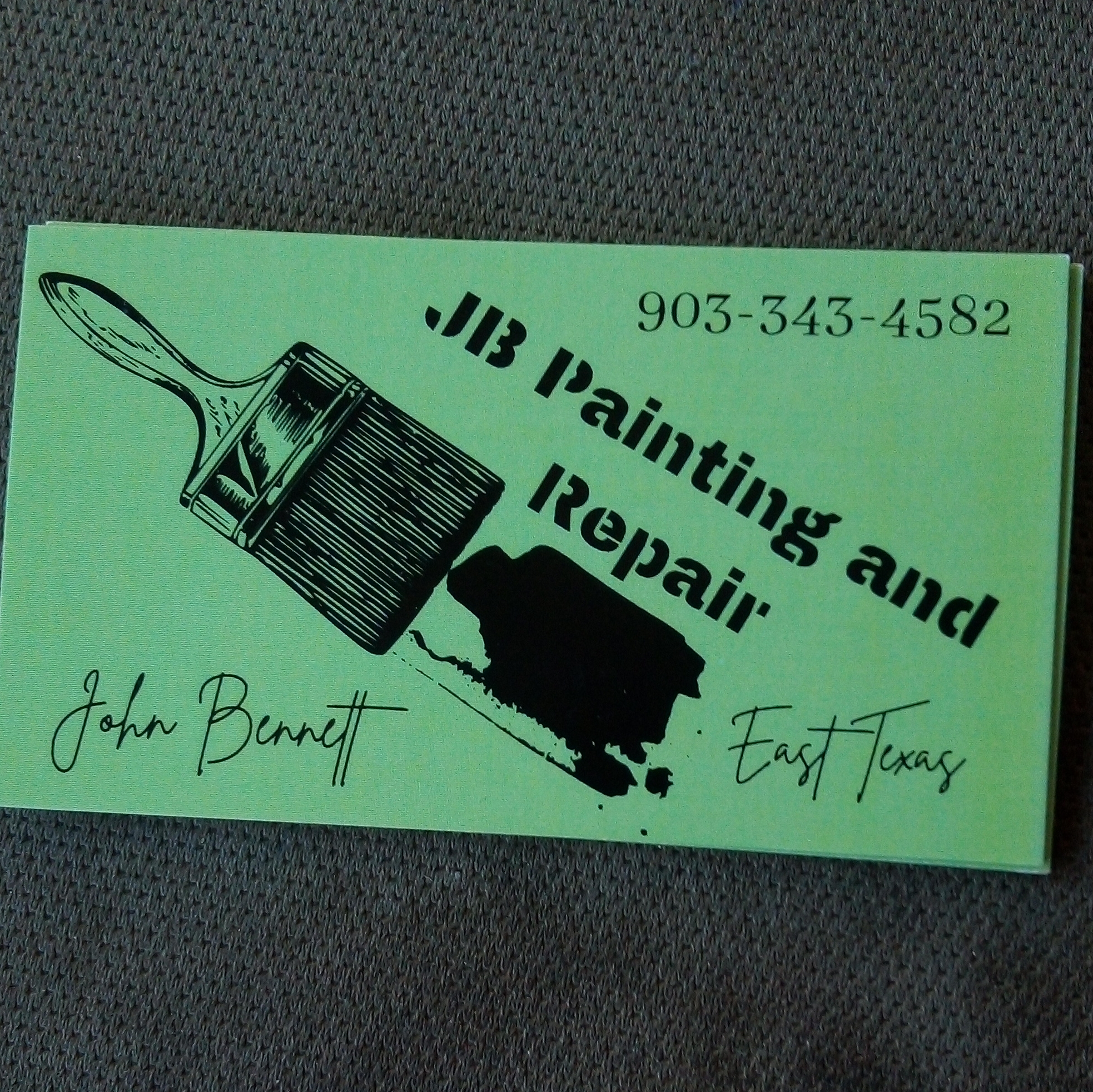JB painting and repair logo