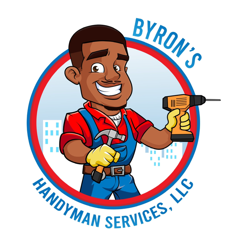 byron handyman's services logo