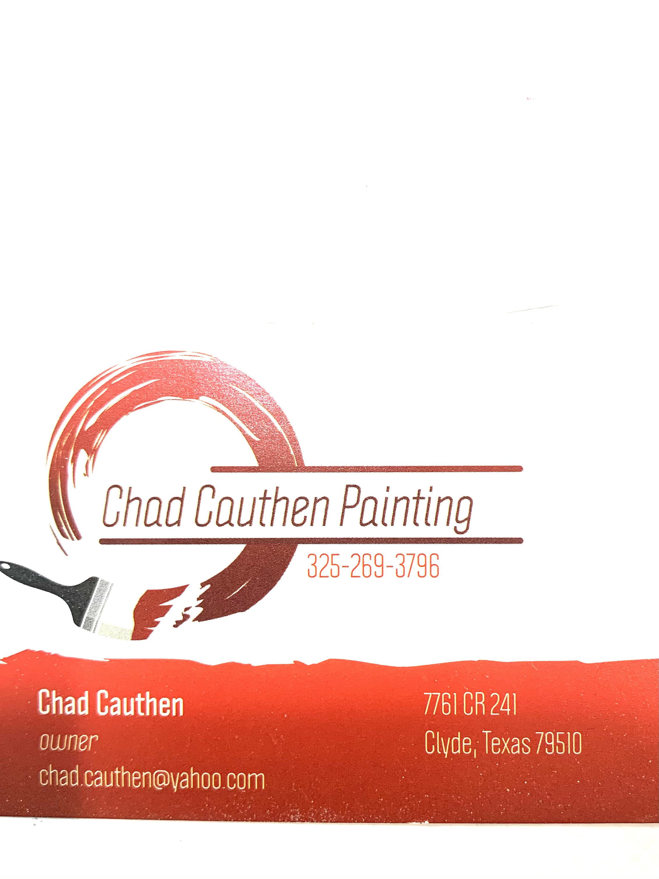 Chad Cauthen Painting logo