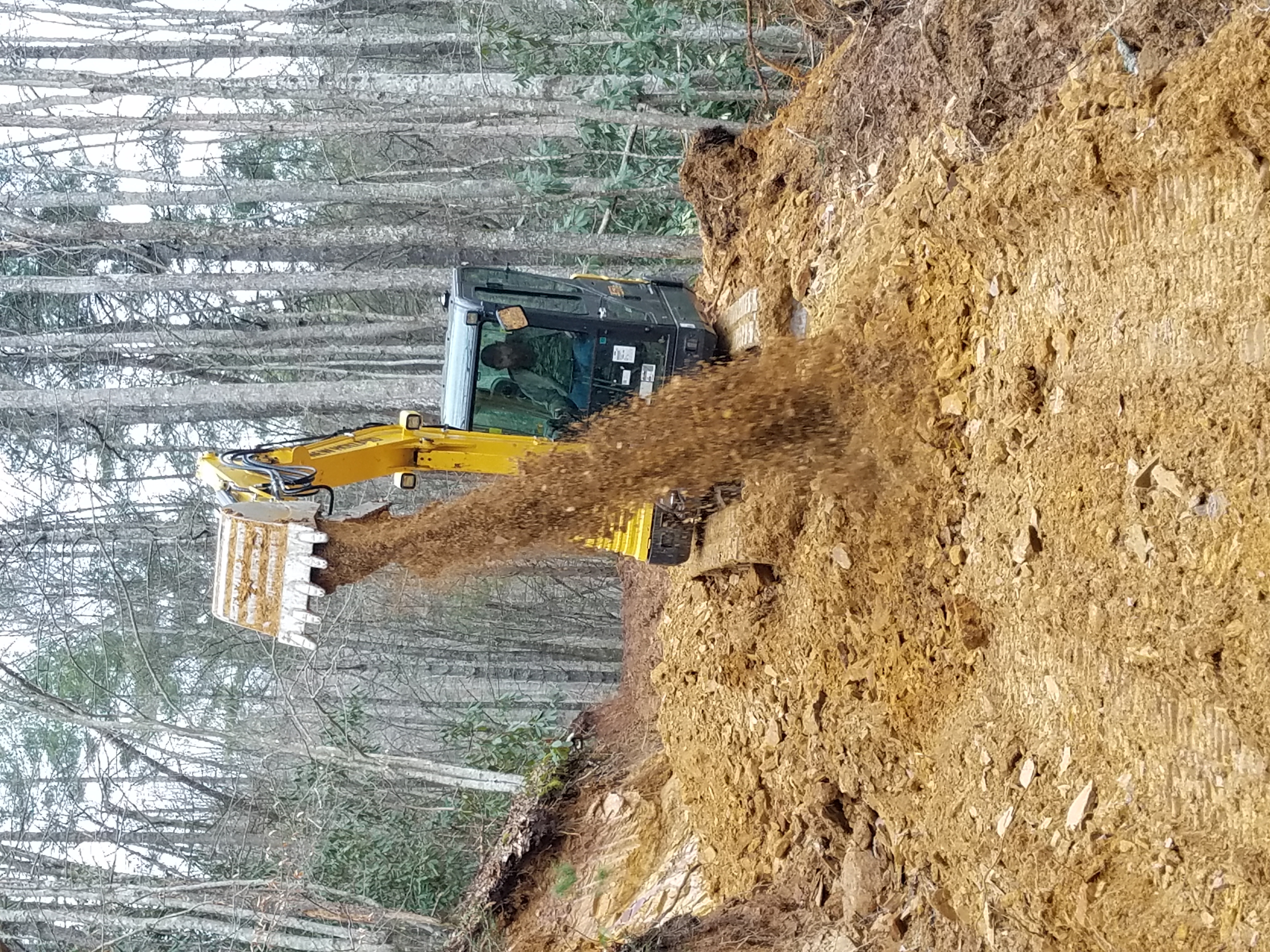 Walker Excavating logo