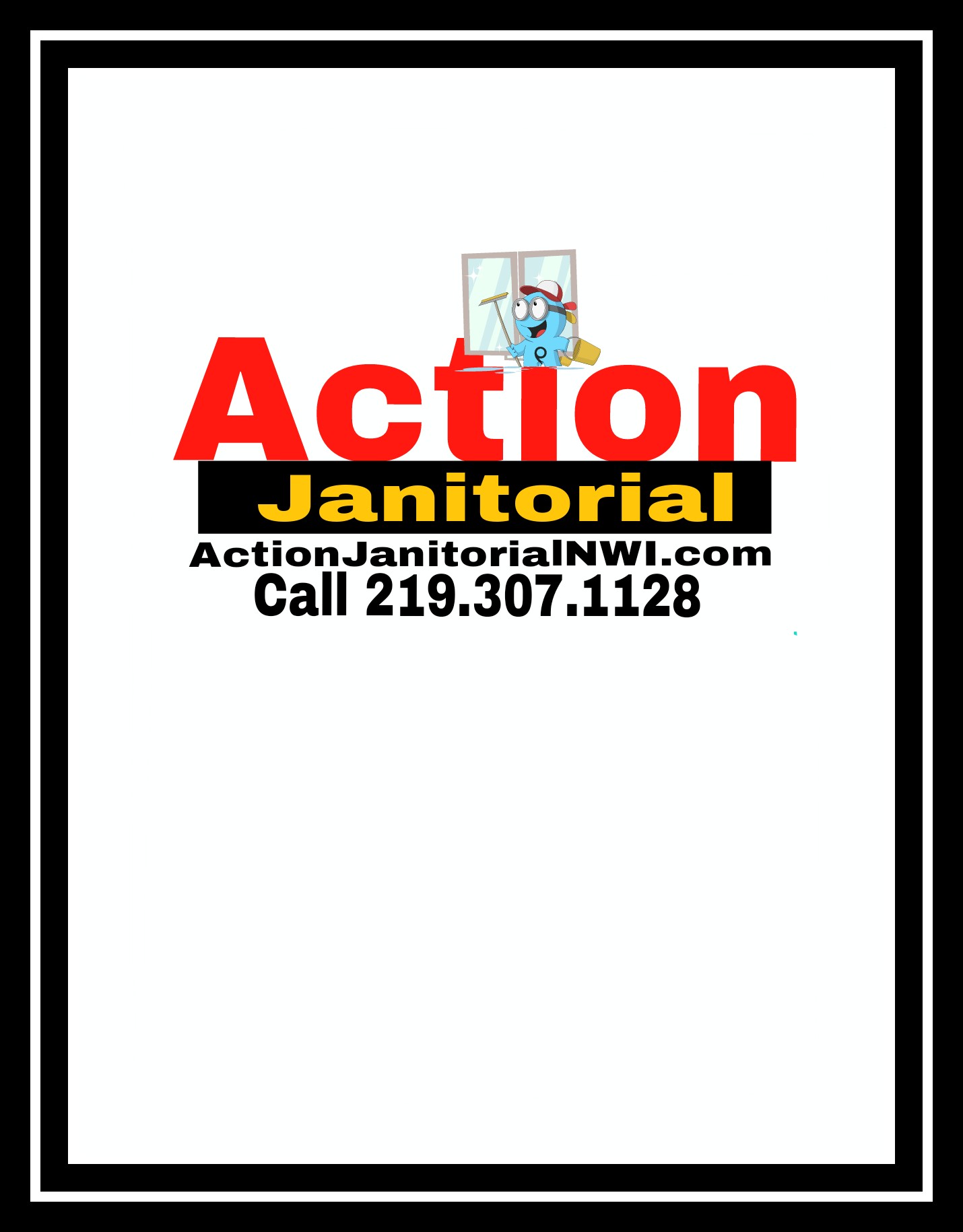 Action Janitorial logo