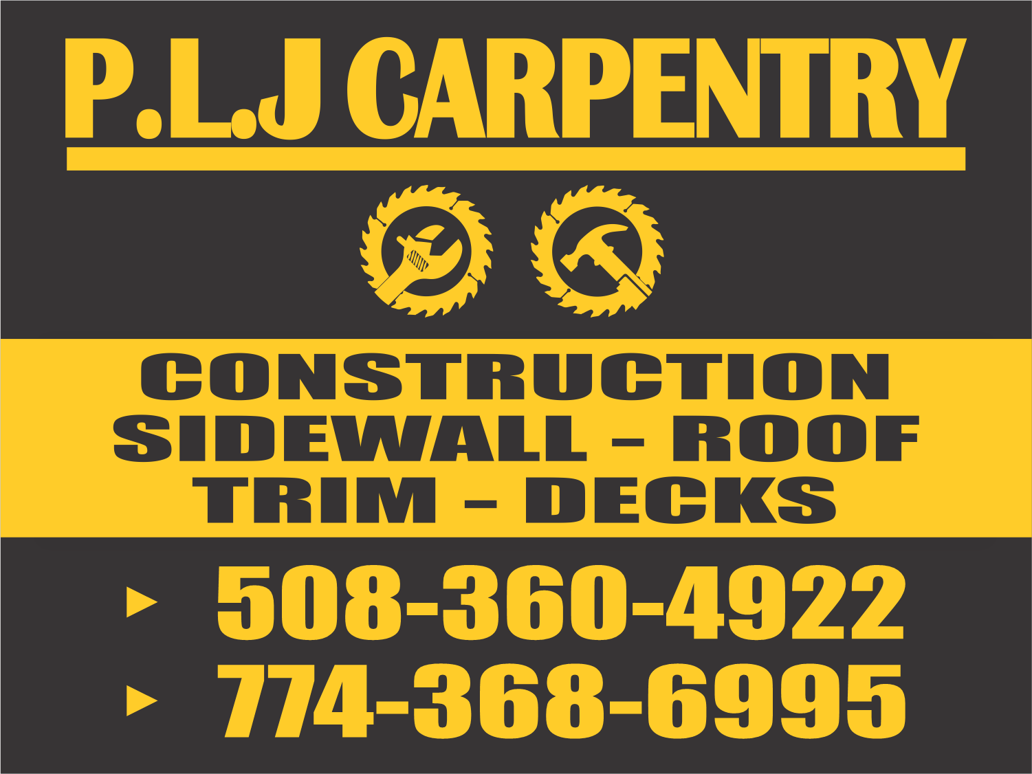 Logo for PLJ Carpentry Inc