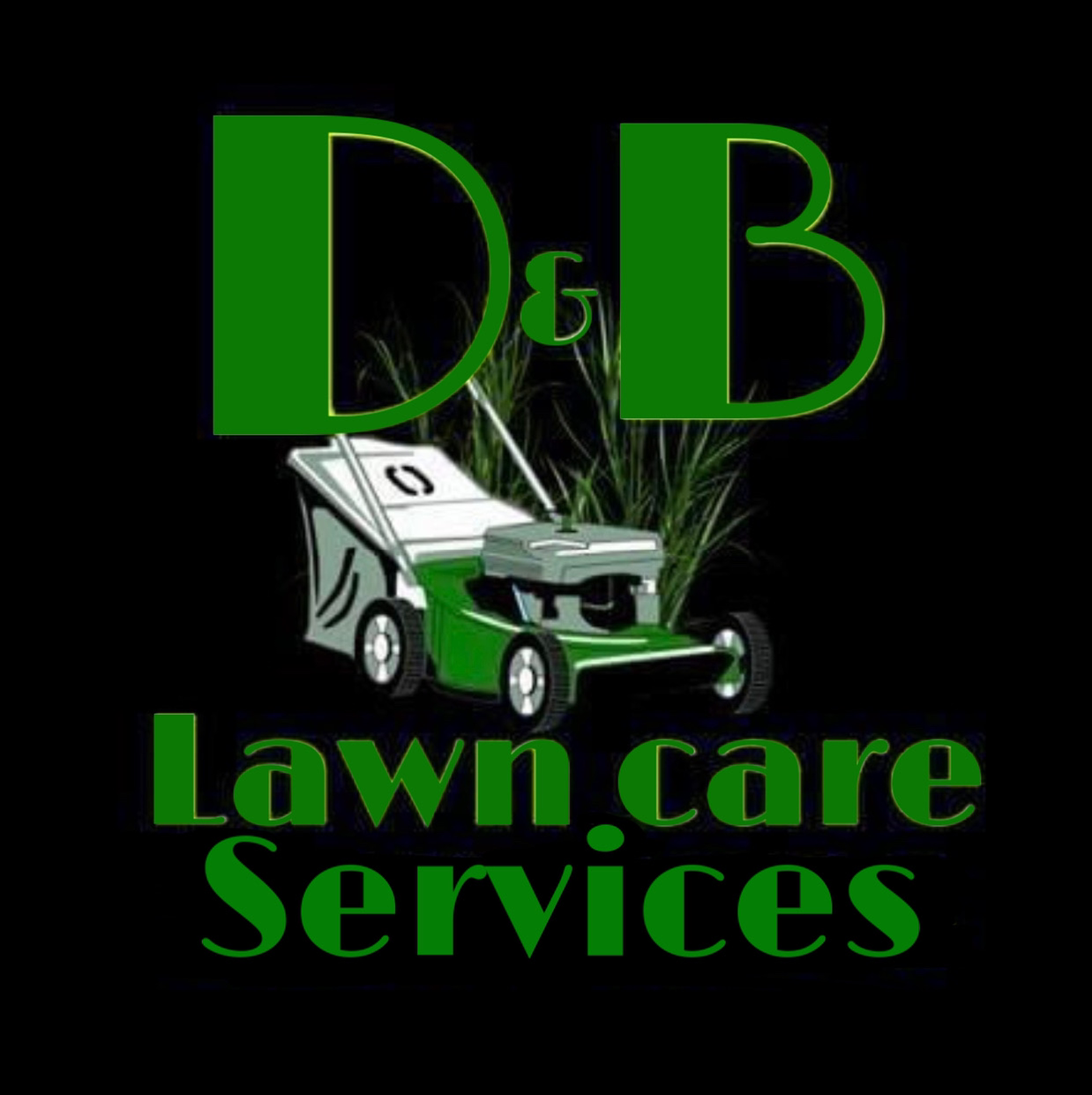 D&B Lawn Care Service logo