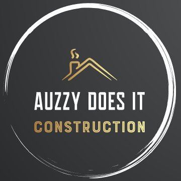 Auzzy Does It Construction logo