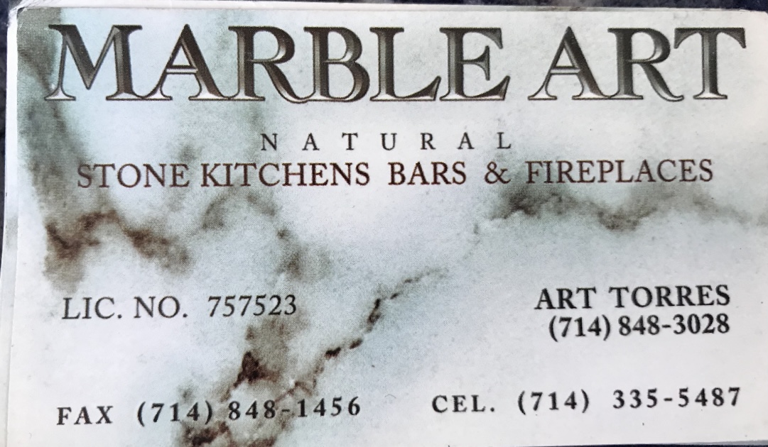MARBLE ART logo