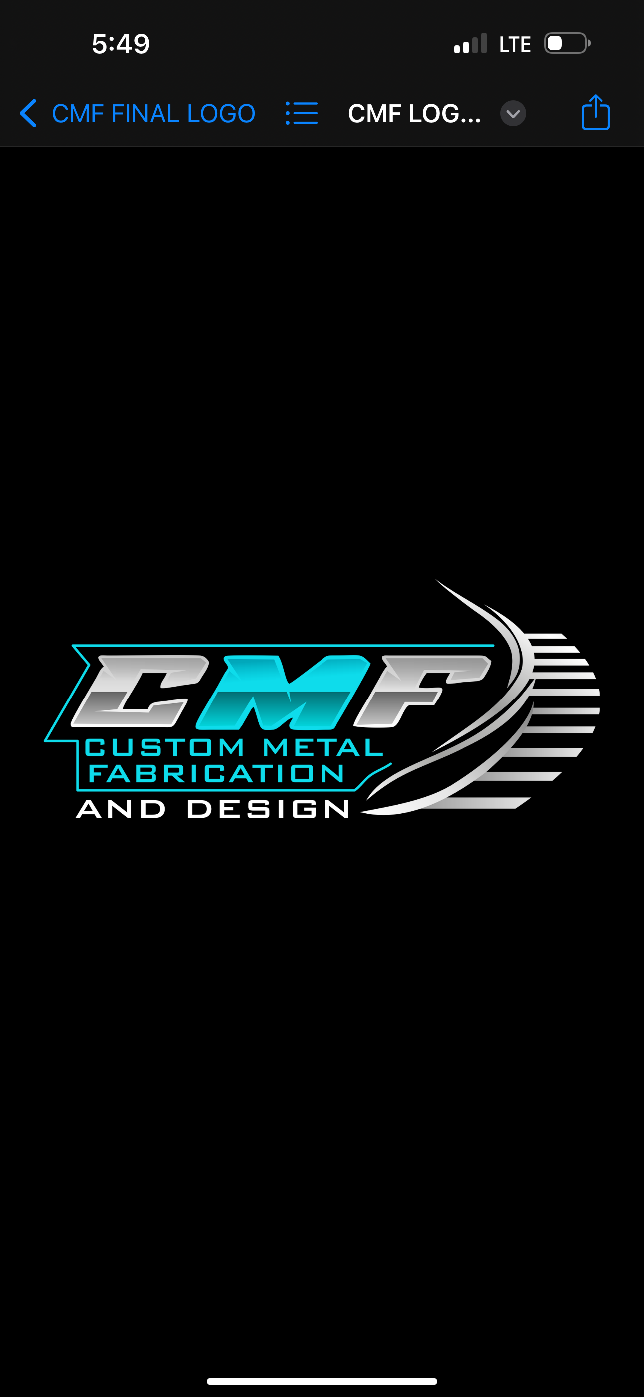 Logo for Custom Metal Fab and Design