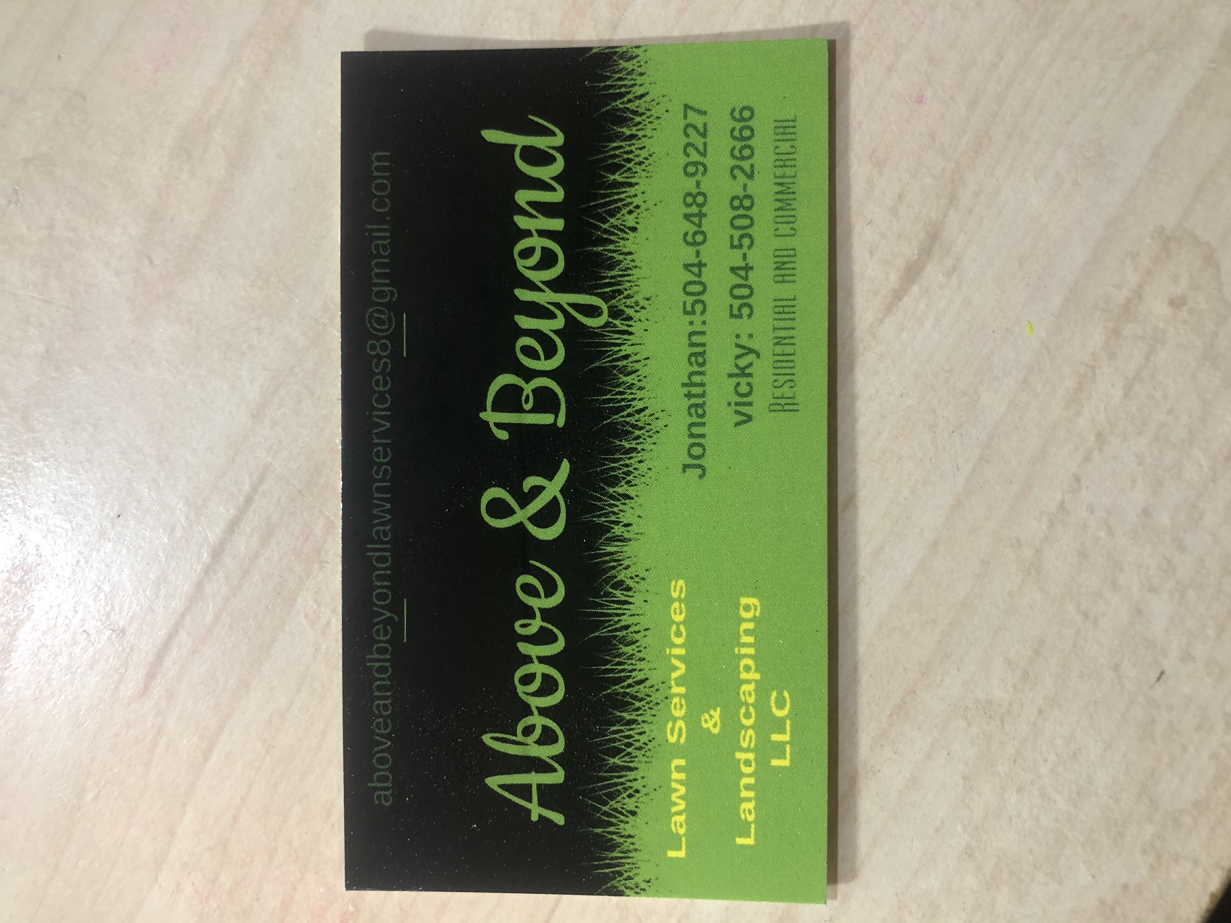 Above & Beyond Lawn Services & Landscaping logo