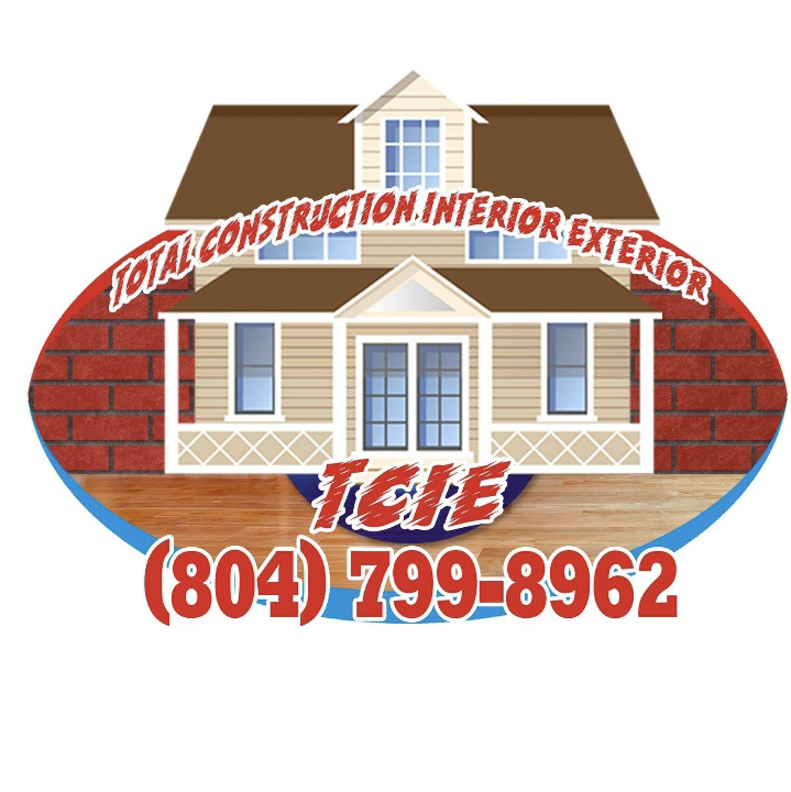 Tcie llc total construction interior exterior logo