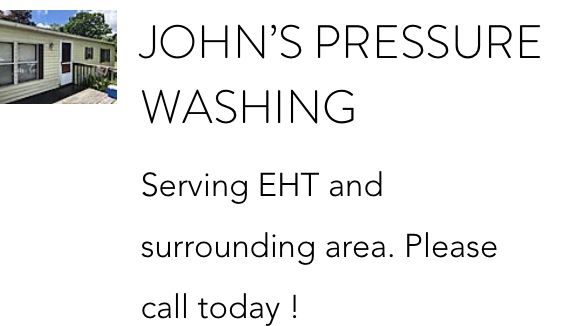 Logo for Johns Pressure Washing