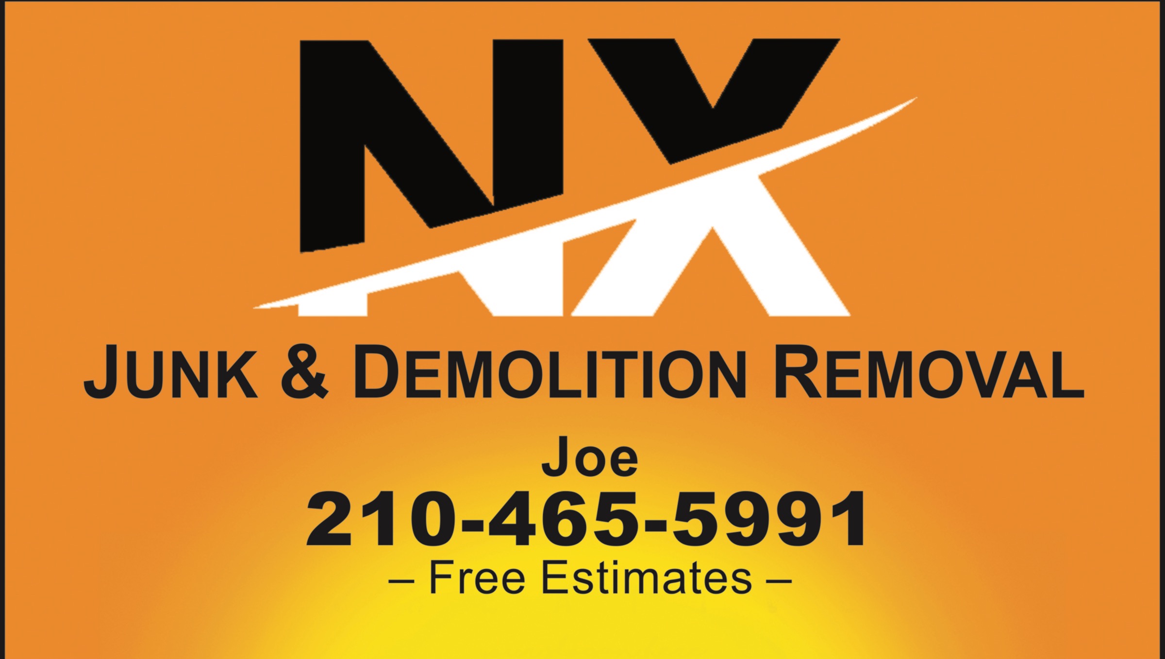 Avatar for NX Junk and Demolition Removal