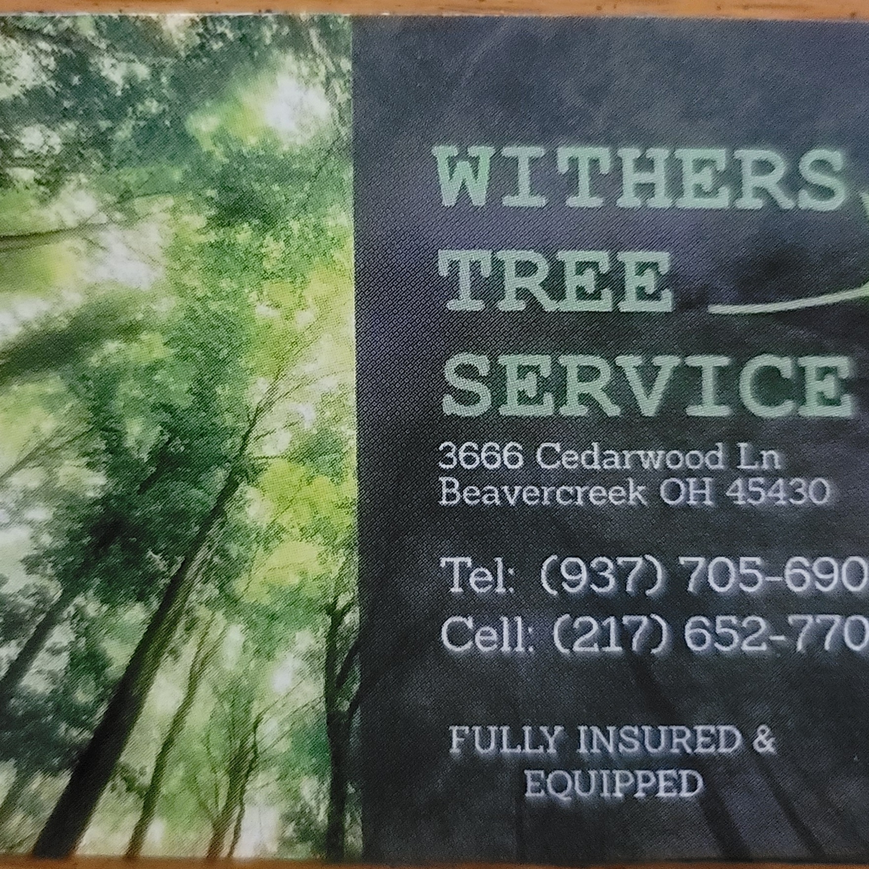 Withers Tree Service logo